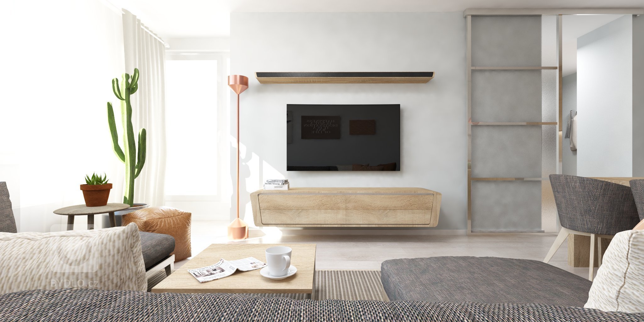 Elegantný 3 izbový byt v projekte&nbsp;Čerešne, ktorý Vás osloví svojou harmóniou farieb a materiálov, je najnovší interiér z našej dielne.&nbsp;
