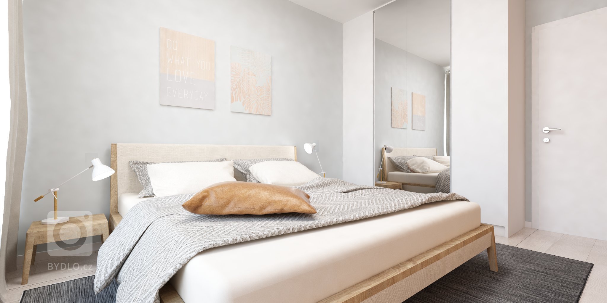 Elegantný 3 izbový byt v projekte&nbsp;Čerešne, ktorý Vás osloví svojou harmóniou farieb a materiálov, je najnovší interiér z našej dielne.&nbsp;
