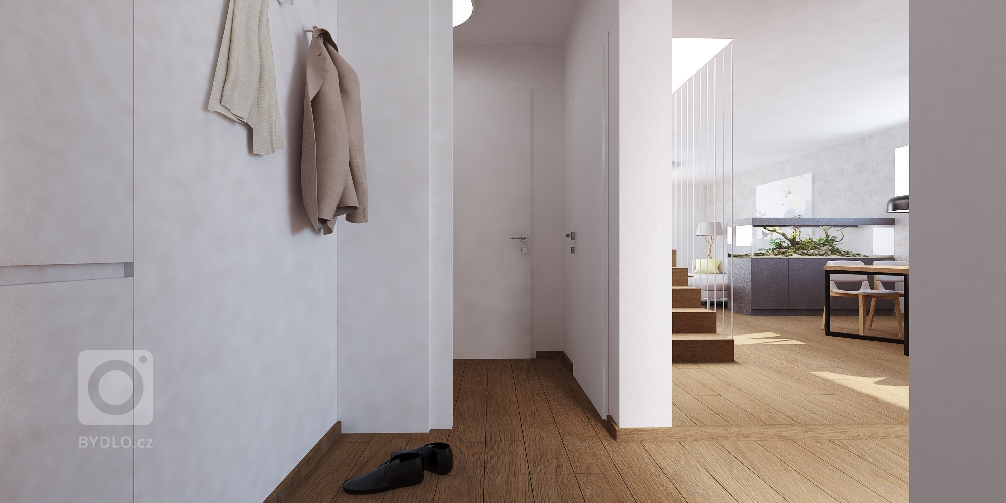 Minimalistický a priestranný interiér rodinného domu v Nitre s originálnymi solitérmi pôsobí harmonicky a čisto. Pri návrhu farebného konceptu sme vychádzali z…