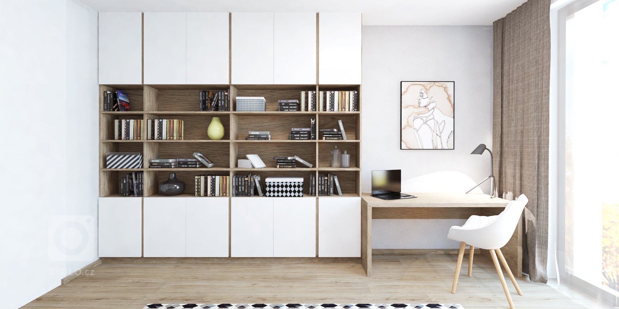 Celý interiér sme koncipovali v minimalistickom štýle, pričom sme kládli dôraz na farebnú a tvarovú jednoduchosť a docielili tým funkčný a nadčasový interiér.…