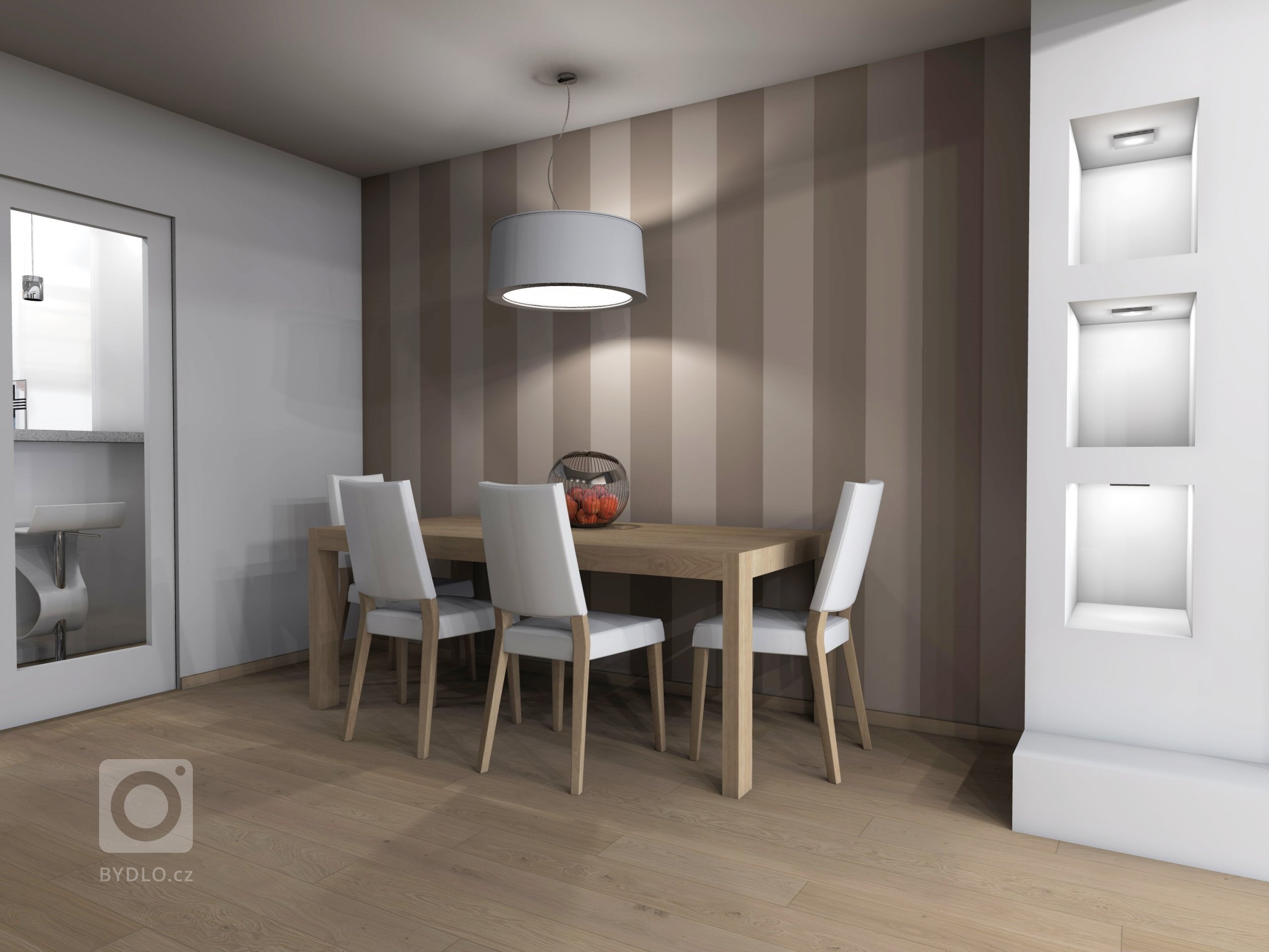 Obývací pokoj s jídelnou