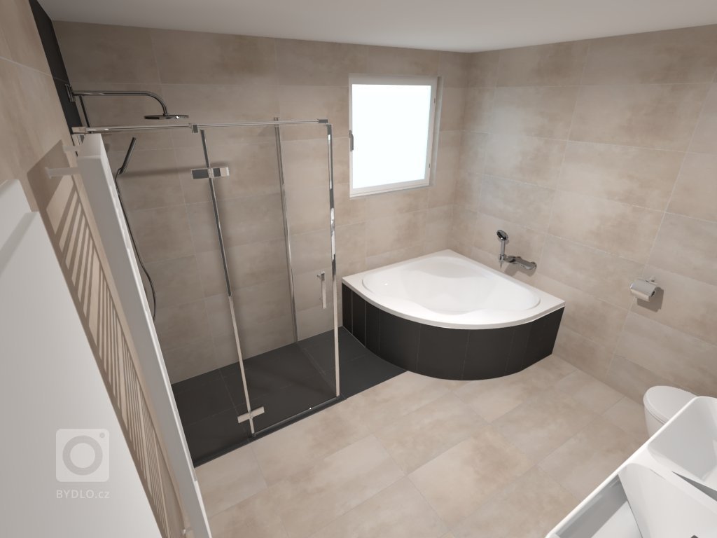 Moderní bungalov o dispozicích 5+kk s velkou terasou a saunou. Dominantou je prostorný obývací pokoj s kuchyňským koutem s velkou prosklenou plochou (HS portál…