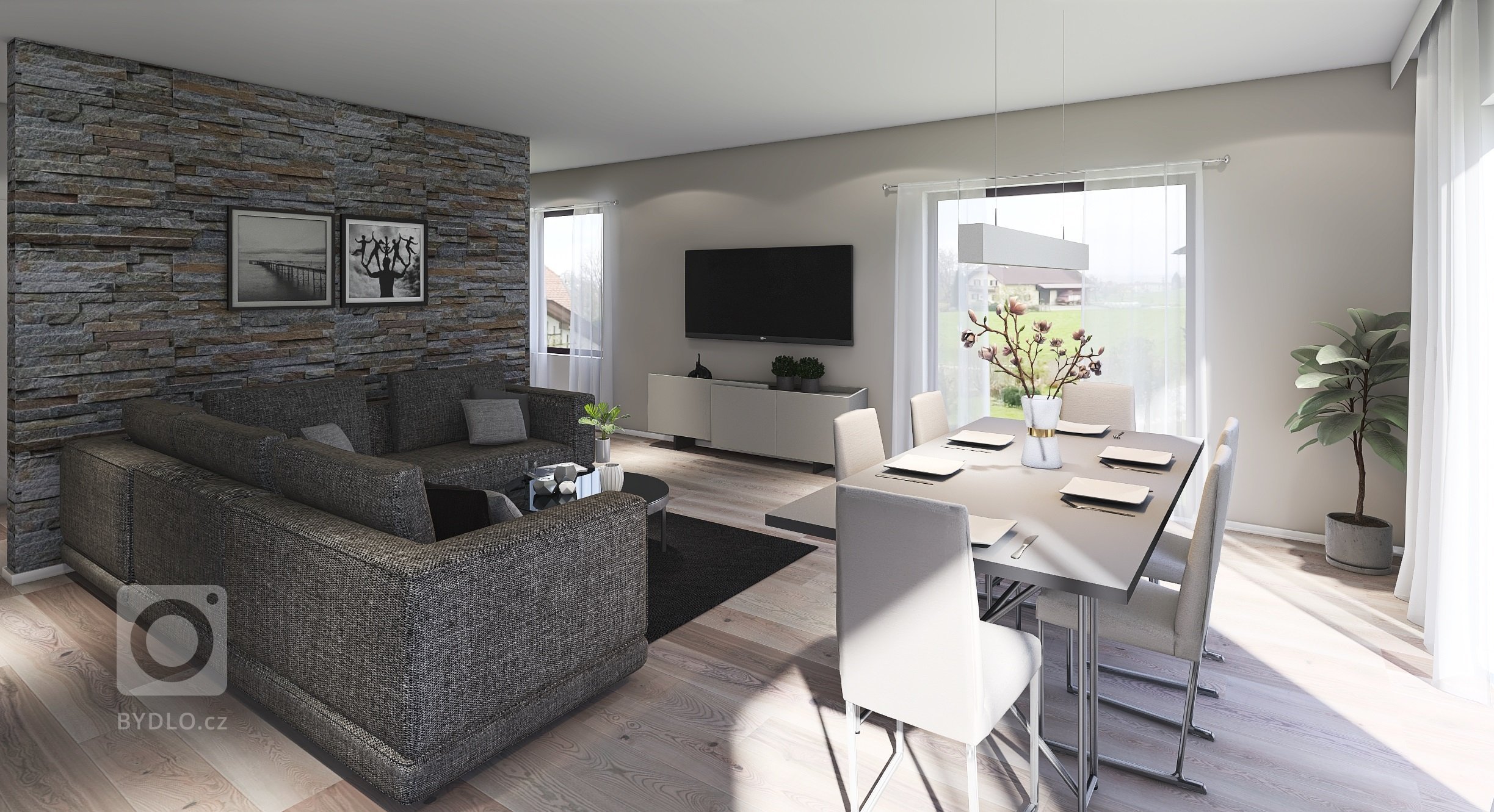 Prostorná a dispozičně velmi efektivně řešená dřevostavba do patra. Dominantou je velký obývací pokoj, doplněný koupelnou a samostatným WC. V patře se nachází…