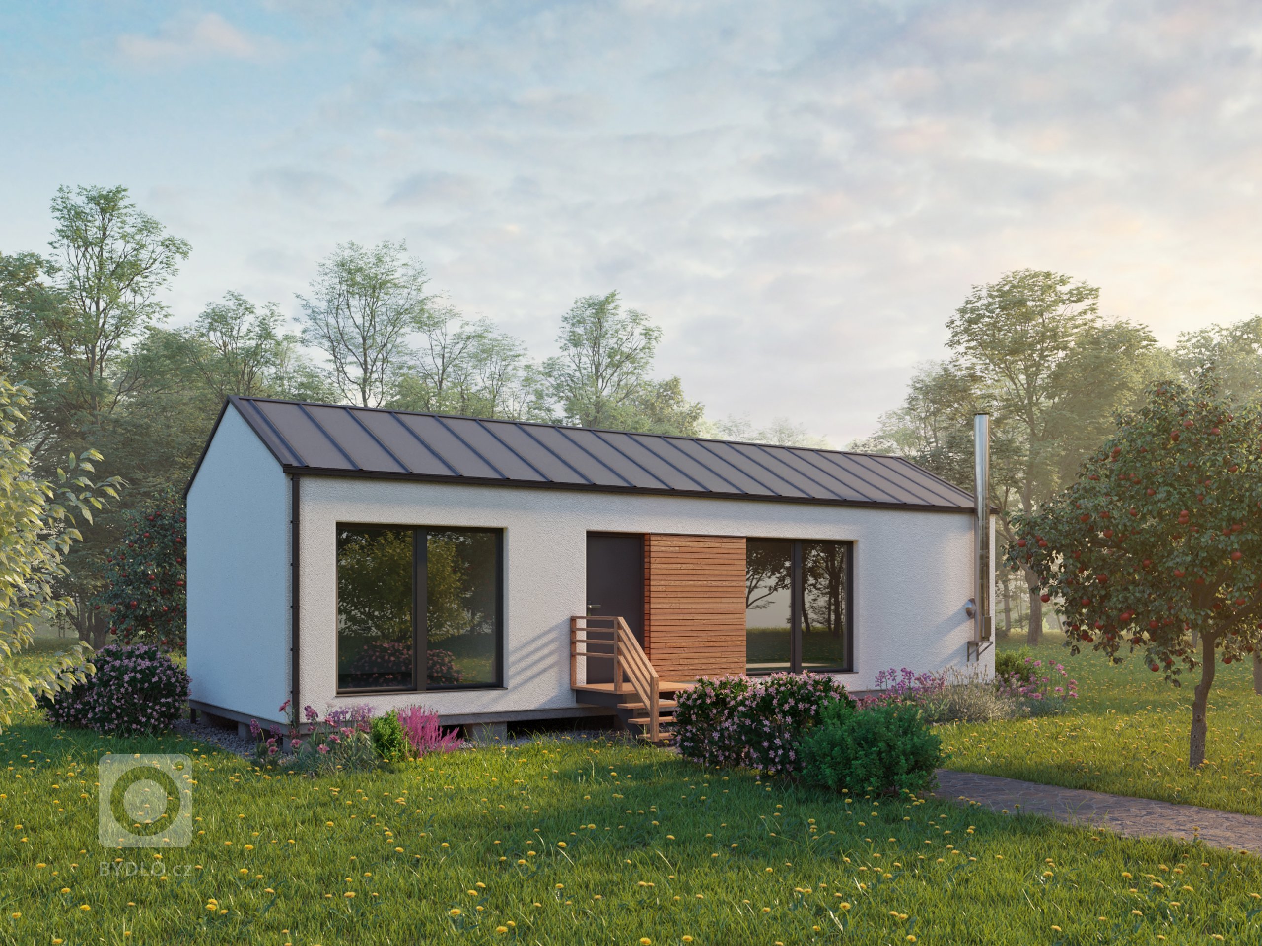 Představujeme vám zvětšený půdorys nejoblíbenější jednomodulové typové dřevostavby &ndash; EASY 48 s možnosmi dispozice 2+kk či 3+kk. Jedná se o největší…