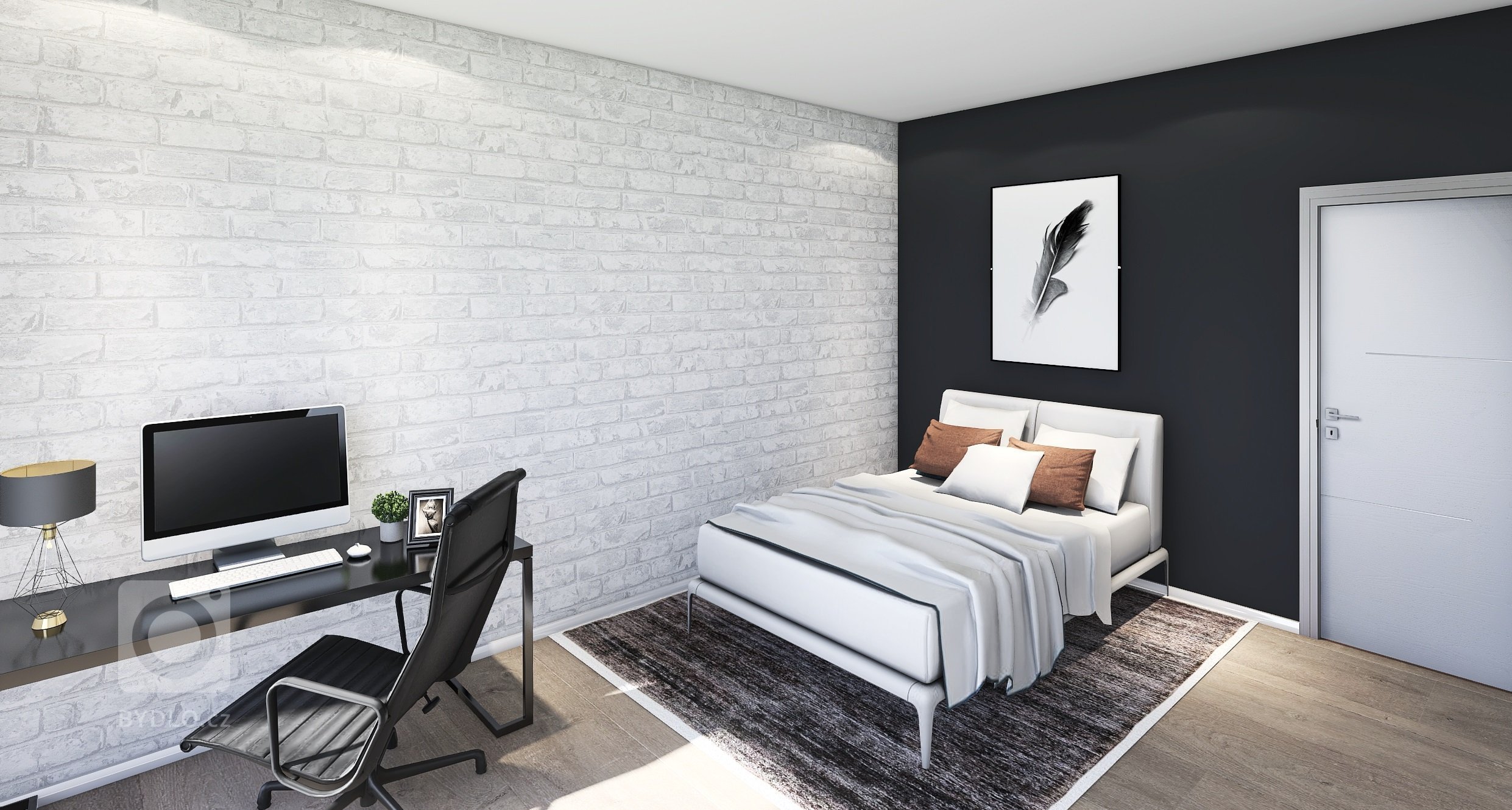 Moderní bungalov o dispozicích 5+kk s velkou terasou a saunou. Dominantou je prostorný obývací pokoj s kuchyňským koutem s velkou prosklenou plochou (HS portál…