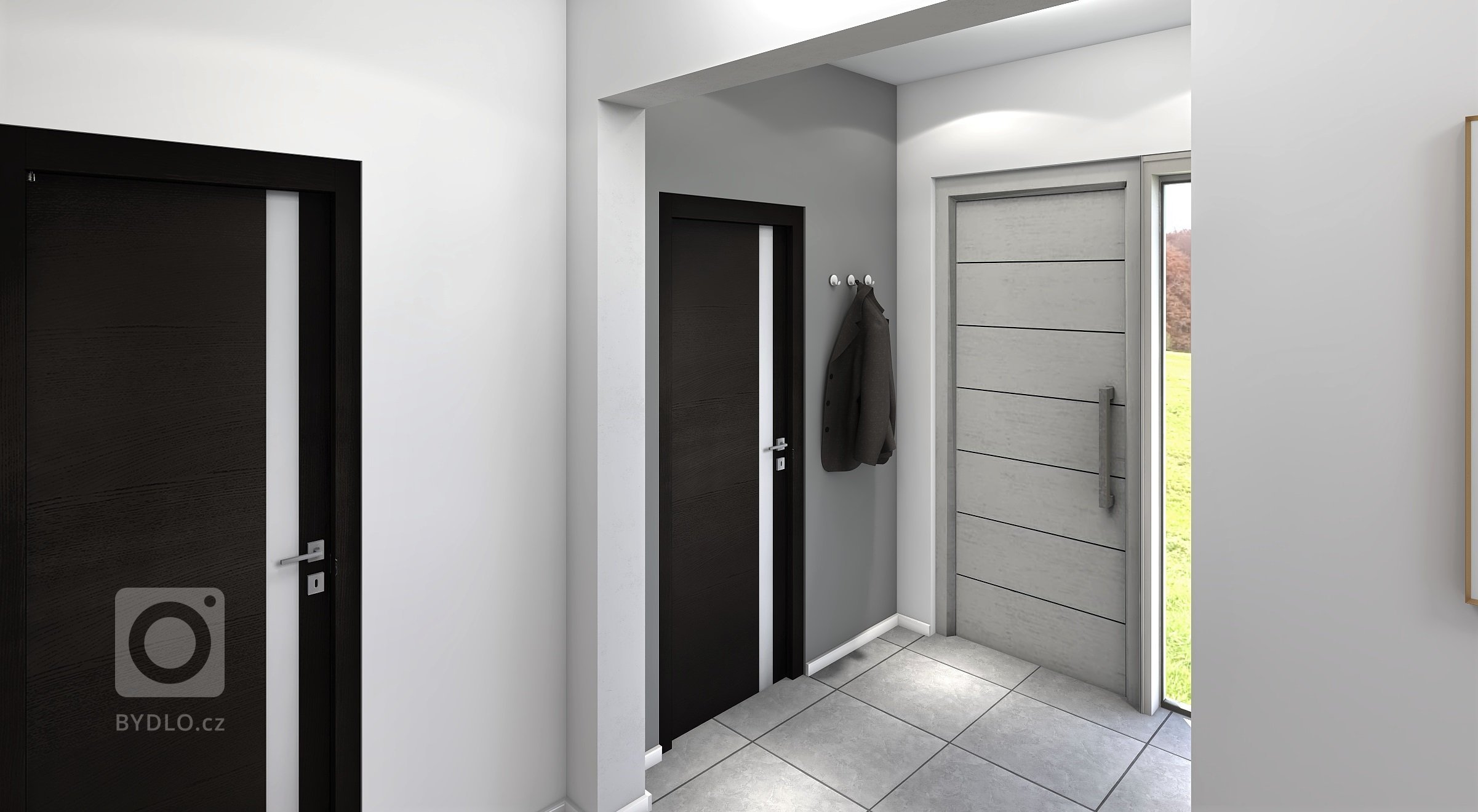 Patrová dřevostavba navržená v difuzně otevřené konstrukci. Prostorný dům je vhodný pro čtyř až pětičlennou rodinu. V&nbsp;přízemí se nachází velký obývací…