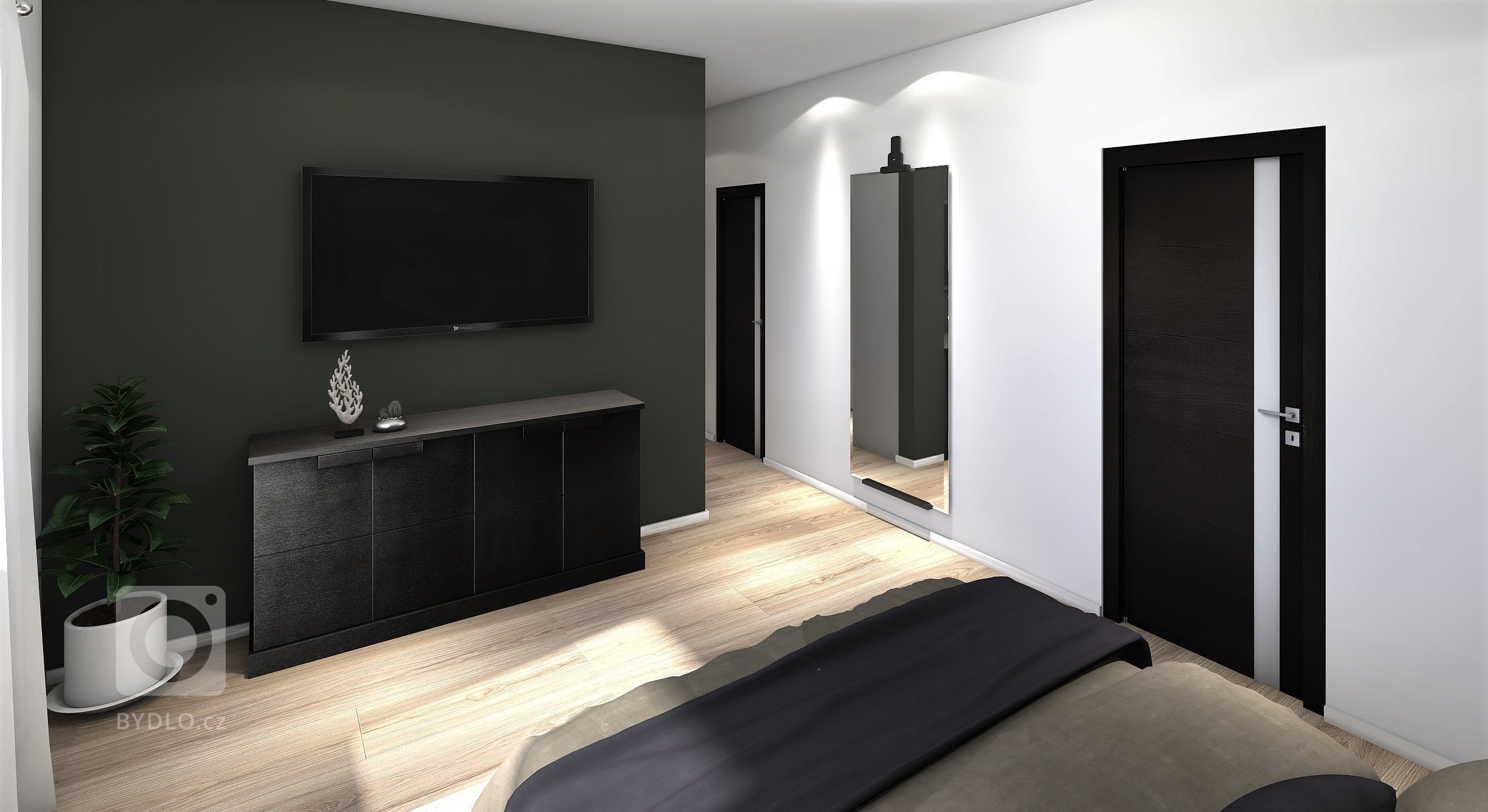 Patrová dřevostavba navržená v difuzně otevřené konstrukci. Prostorný dům je vhodný pro čtyř až pětičlennou rodinu. V&nbsp;přízemí se nachází velký obývací…