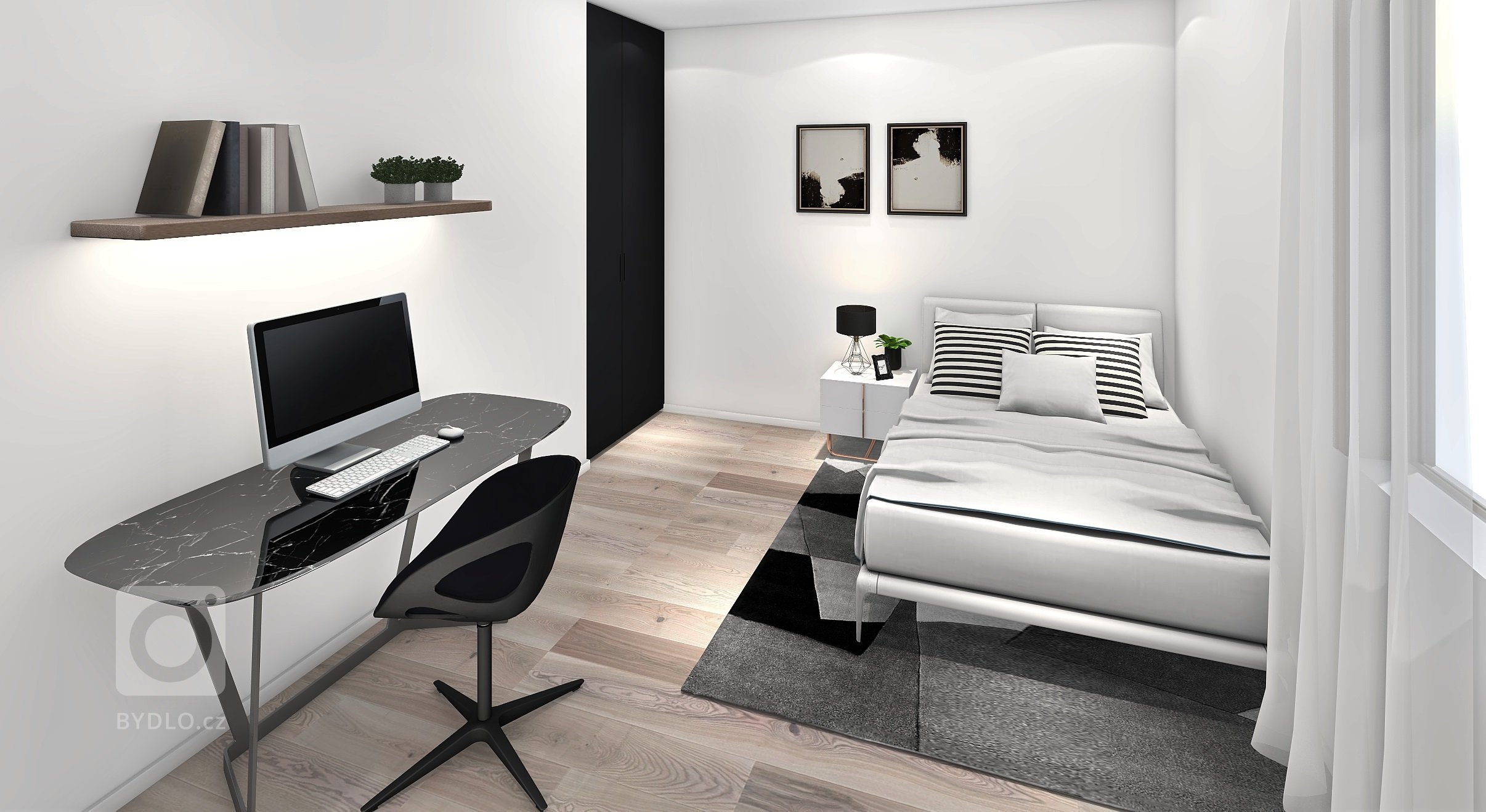 Patrová dřevostavba navržená v difuzně otevřené konstrukci. Prostorný dům je vhodný pro čtyř až pětičlennou rodinu. V&nbsp;přízemí se nachází velký obývací…