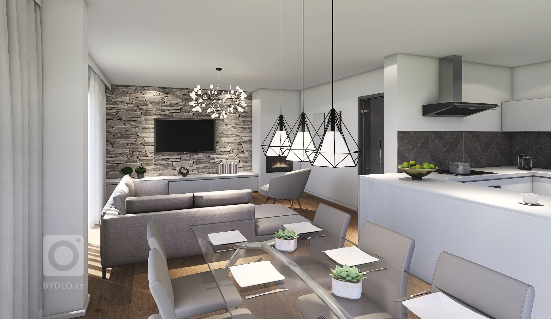 Velmi efektivně řešený dům do patra o dispozicích 5+kk. Přízemý se vyznačuje prostorným obývacím pokojem s kuchyňským koutem o velikosti 45 m2, koupelnou,…