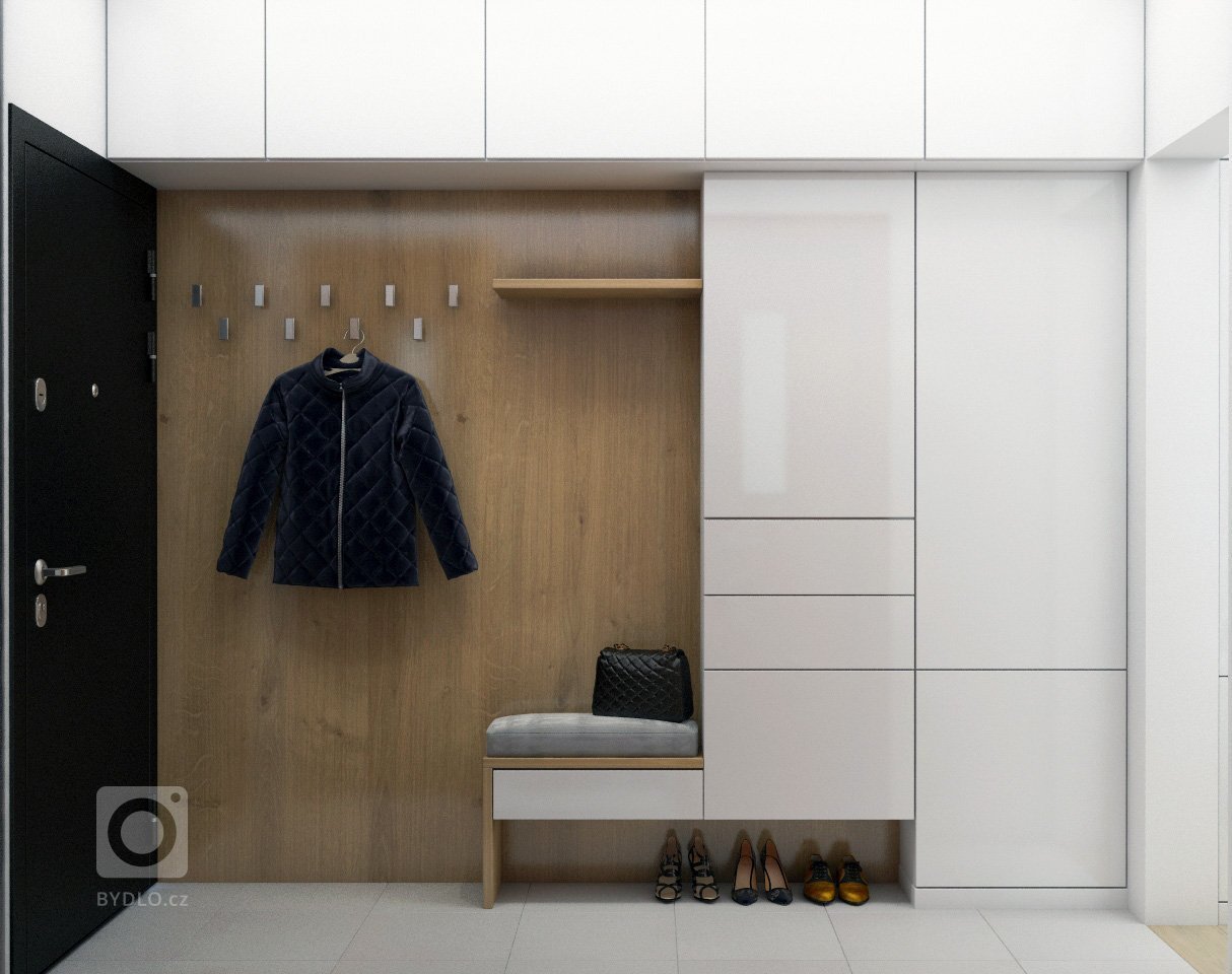 Krásny panelákový byt? Prečo nie!&nbsp;

Vieme premeniť, klasické bývanie za zaujimávé, s lahkosťou akú je vidieť v tomto návrhu.&nbsp;

Chodba je súvisle…