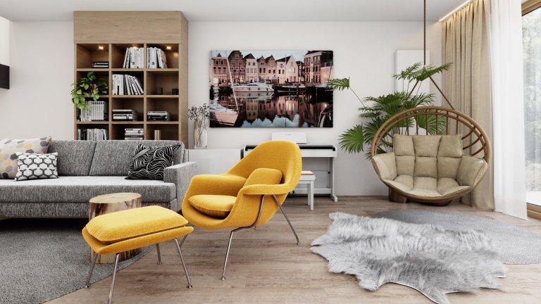 Tenhle dům mě bavil fakt moc, protože má velmi milé majitele s všudypřítomným cestovatelským duchem - část příbuzenstva je roztroušená různě po Evropě. V domě…