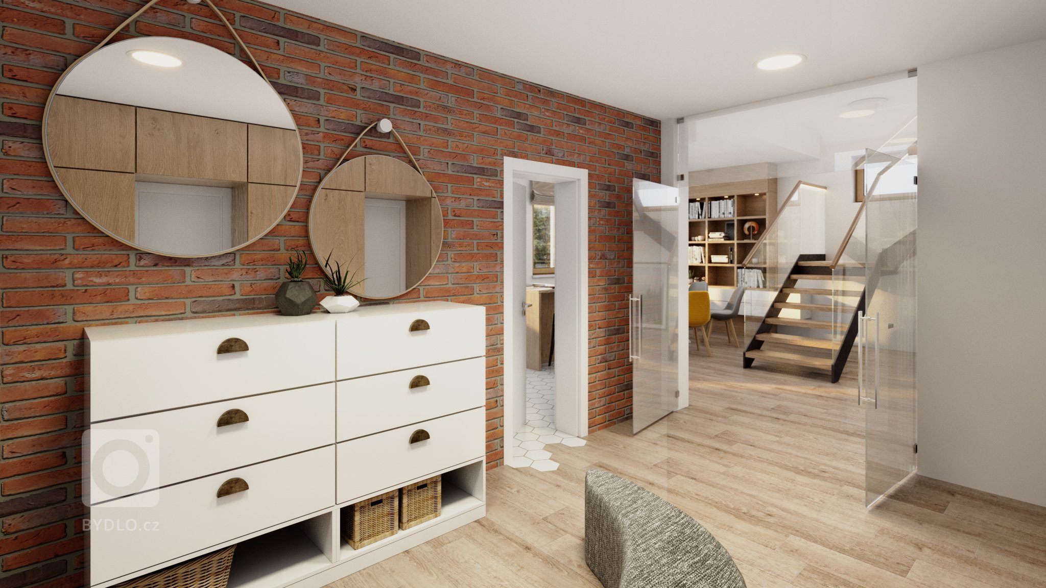 Tenhle dům mě bavil fakt moc, protože má velmi milé majitele s všudypřítomným cestovatelským duchem - část příbuzenstva je roztroušená různě po Evropě. V domě…