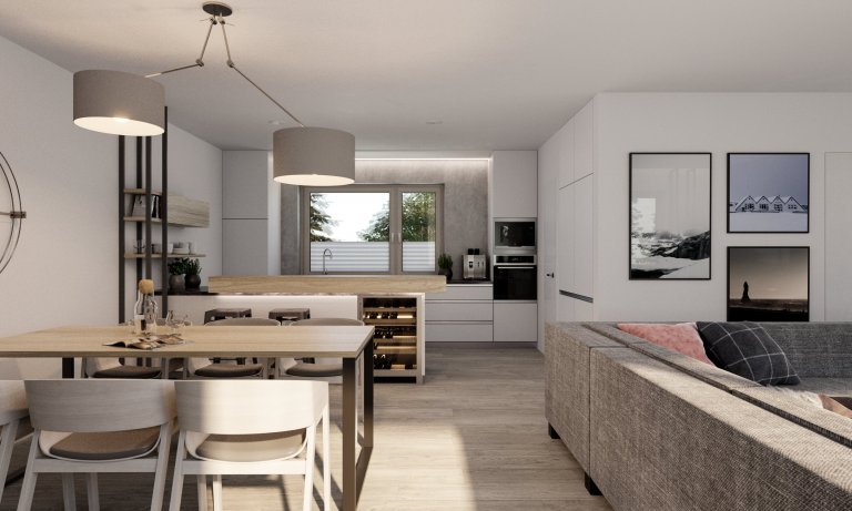 - prioritou je světlý a vzdušný prostor v lehce industriální atmosféře, nicméně vřelý a
zateplený
- dlažba v dřevodekoru prostor velmi zateplí odspodu, &quot…