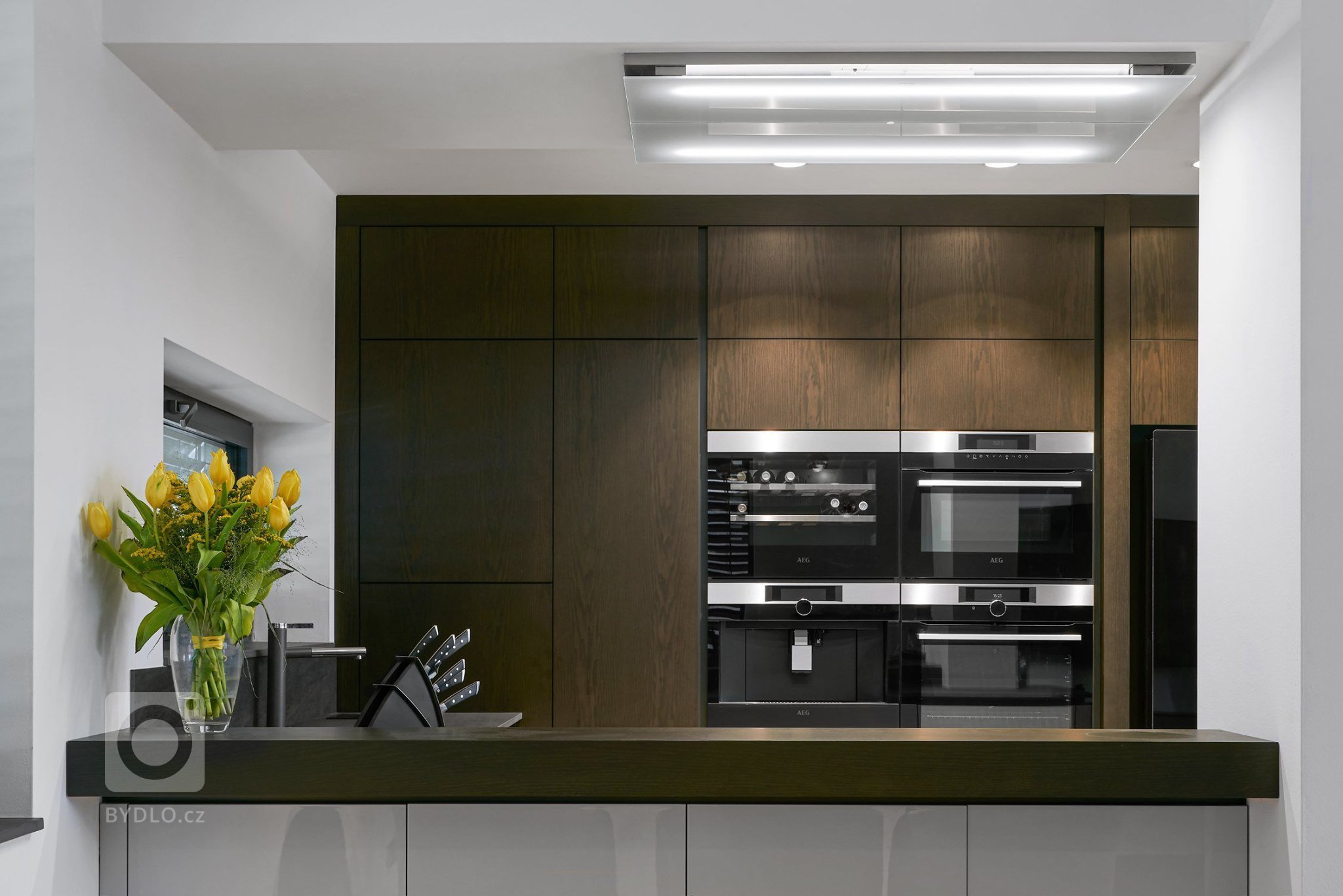 Šedý lak ve vysokém lesku jste si velmi oblíbili, a proto přinášíme další realizaci v tomto krásném odstínu v kombinaci s tmavou přírodní dýhou. U nás najdete…