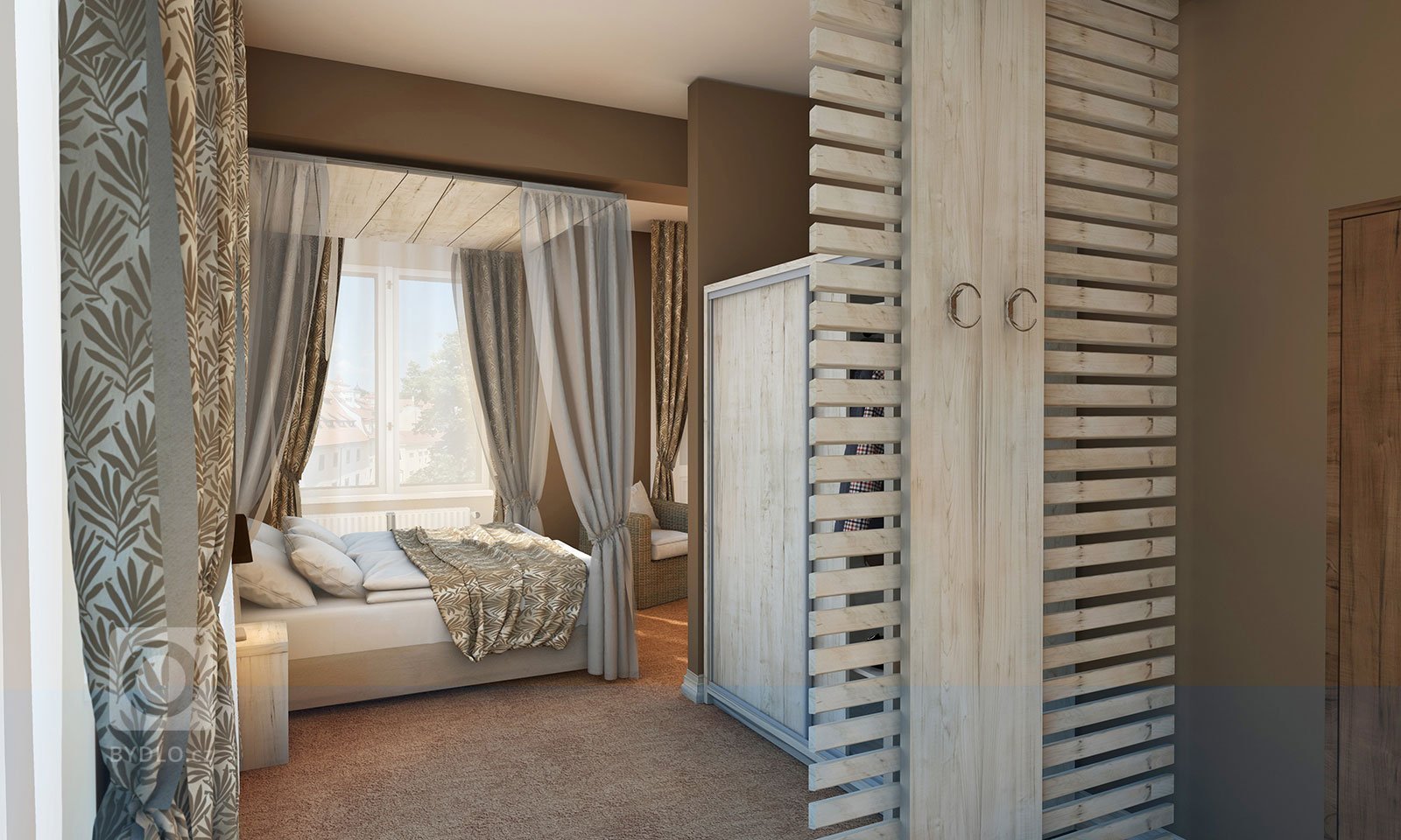 HOTEL KAMPA GARDEN POKOJE