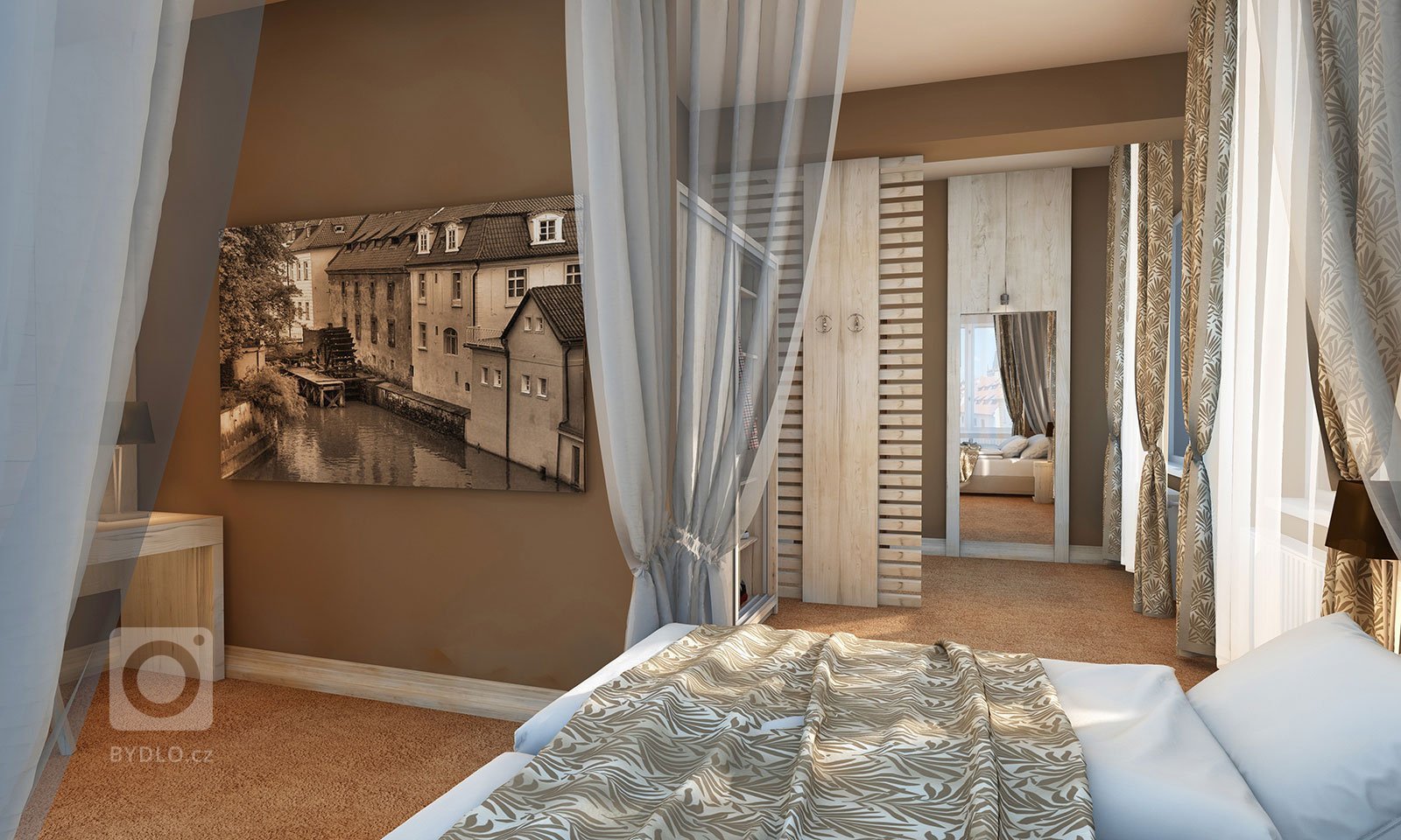 HOTEL KAMPA GARDEN POKOJE