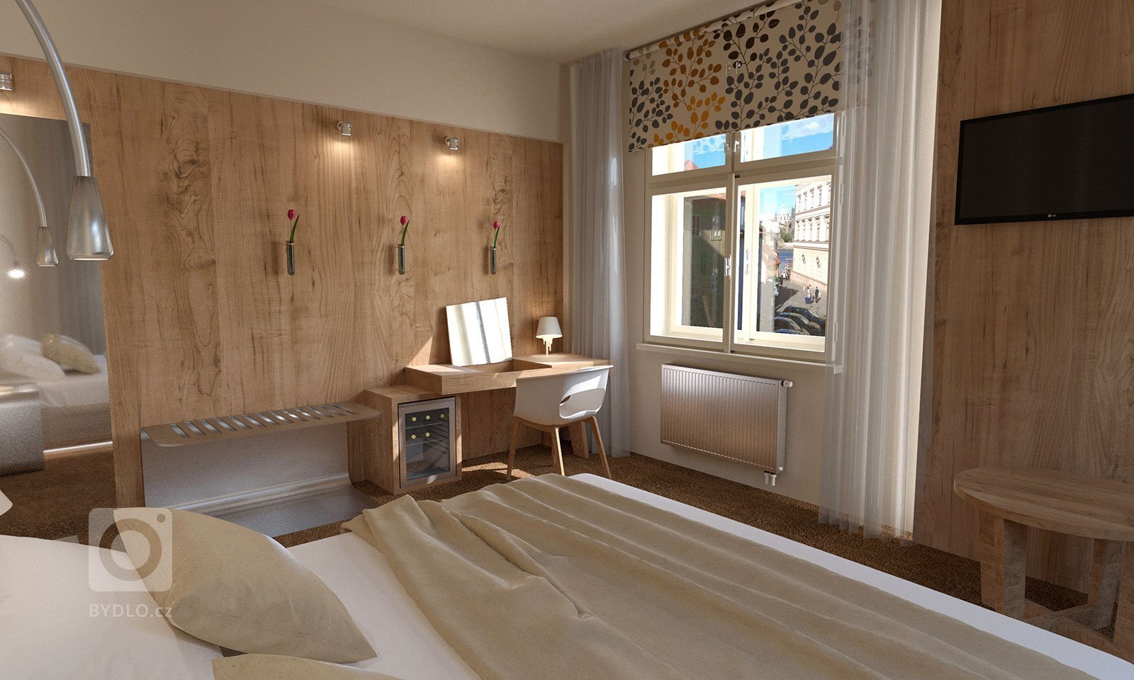 HOTEL KAMPA GARDEN POKOJE