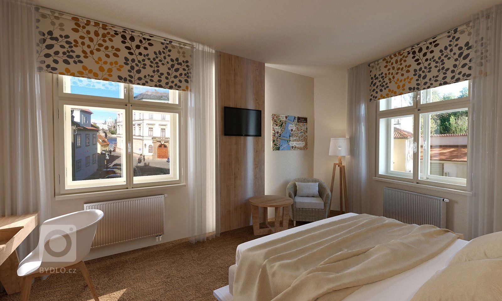 HOTEL KAMPA GARDEN POKOJE