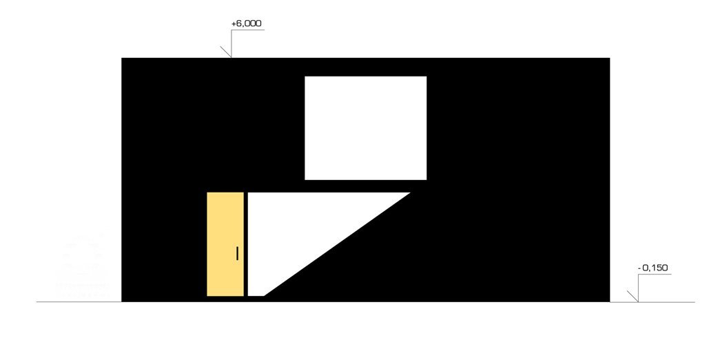 Jednoduchý rodinný dům je vytvořen z několika standartizovaných modulů. Základní modul 3x3m je akcentován na fasádě a tvoří řád, který je na několika místech…