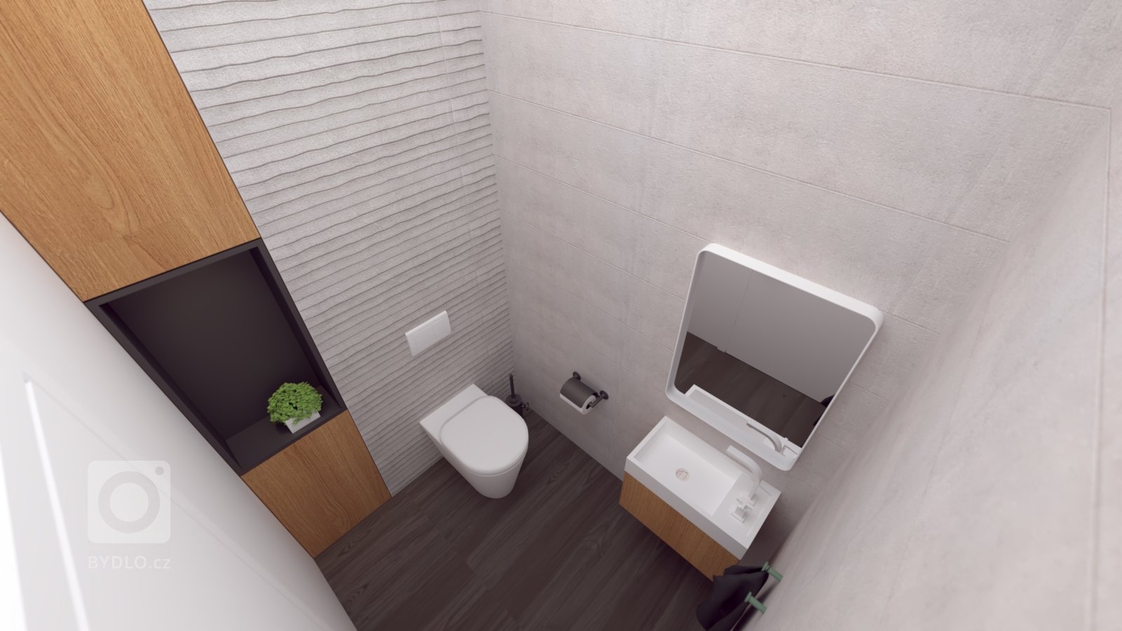 Predstavujeme Vám návrh rodinného domu, v ktorom tentokrát prevláda elegantná farebná kombinácia antracitovej farby s prírodným dubovým dekorom, doplneným o…