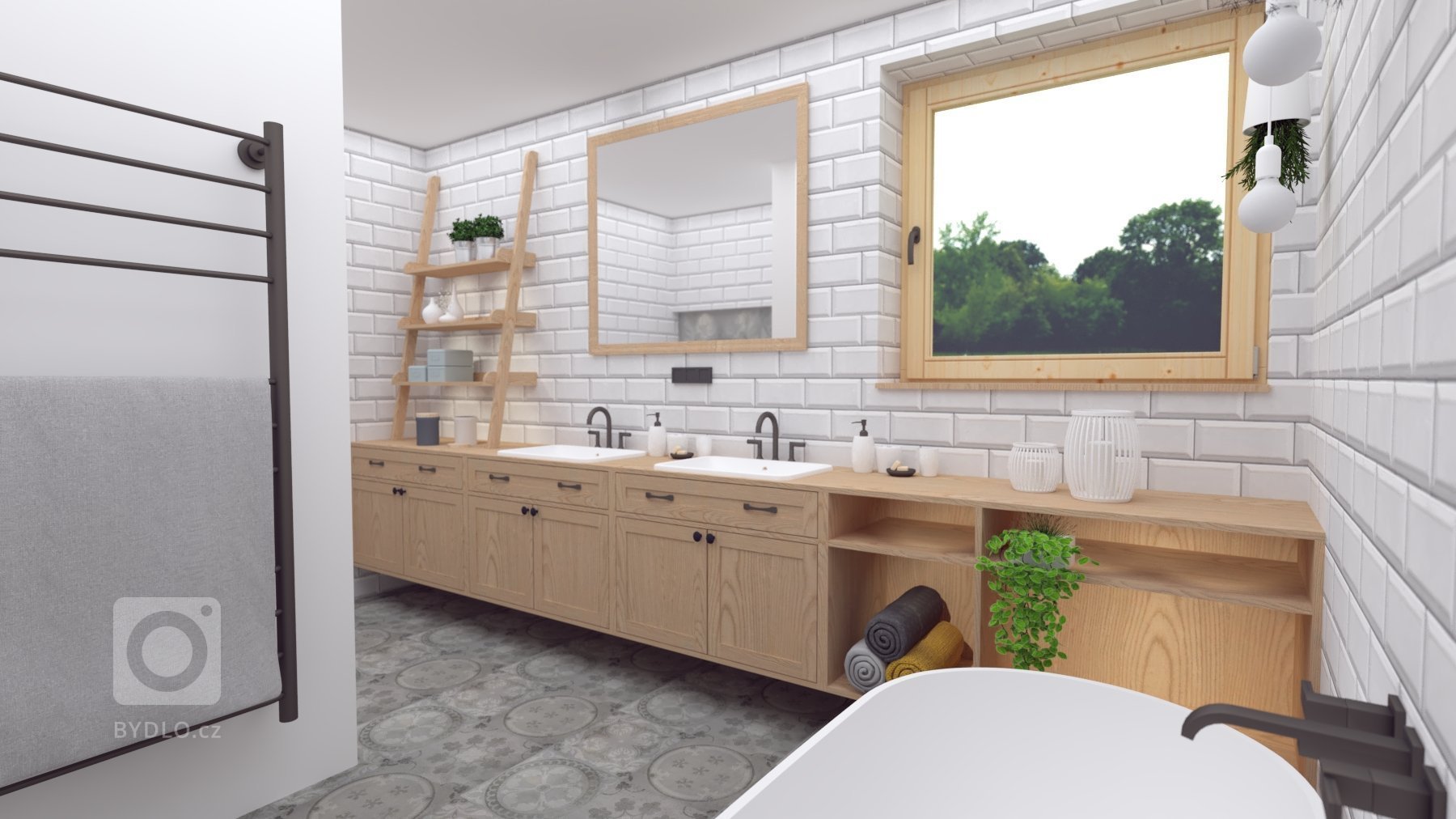 Projekt, v ktorom sa nám prelínajú viaceré štýly&nbsp;od industriálneho cez škandinávsky až po eklektický. Asi najlepšie ho vyjadruje veľký obraz medveďa…