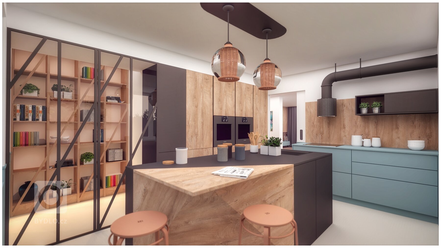 Keby sme chceli tento interiér popísať pár slovami, určite by sme si vybrali tieto: šikmé línie, prírodné materiály, pohoda a hravosť...&nbsp;&nbsp;
