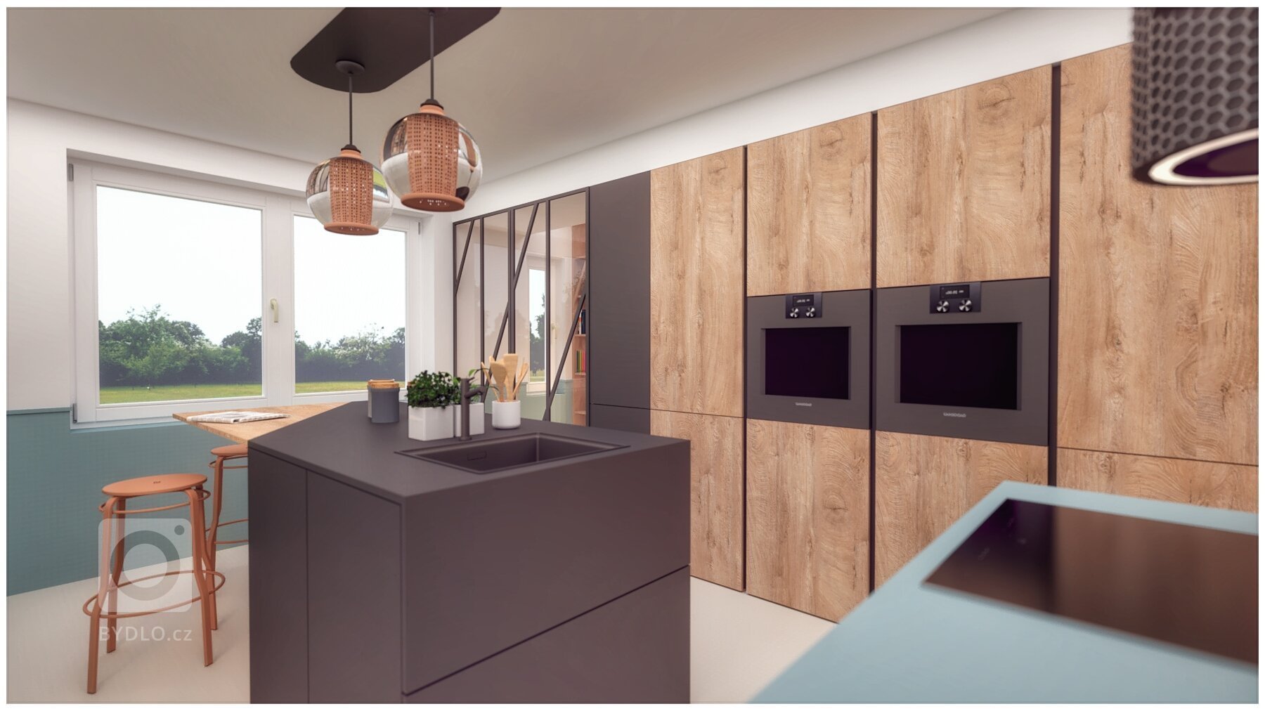 Keby sme chceli tento interiér popísať pár slovami, určite by sme si vybrali tieto: šikmé línie, prírodné materiály, pohoda a hravosť...&nbsp;&nbsp;
