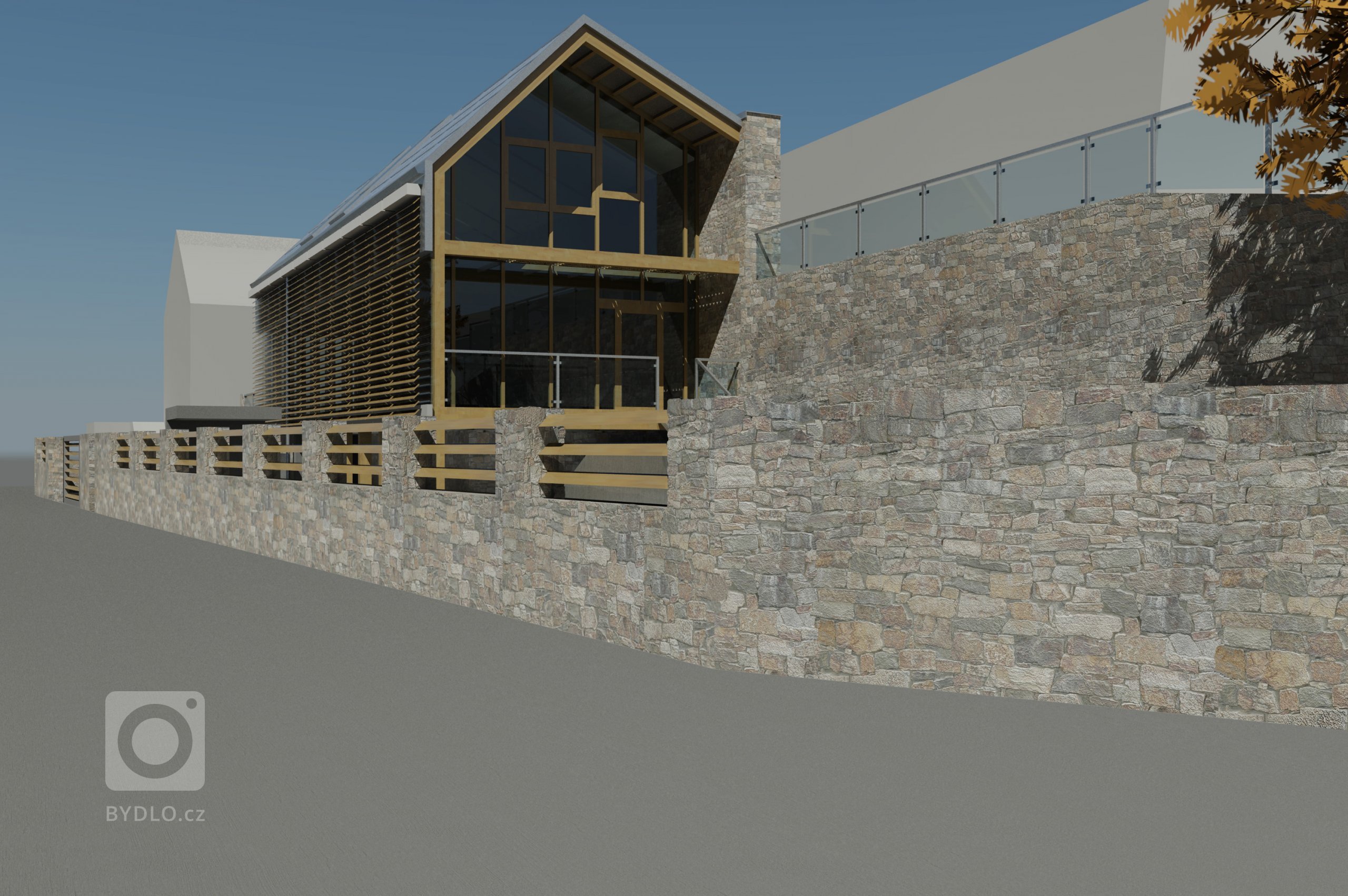 Rodinný dům je navržen do historického prostředí Mělníka, kde se stává součástí památkově chráněného panoramatu se zámkem a&nbsp;vinicemi. Parcela se nachází u…