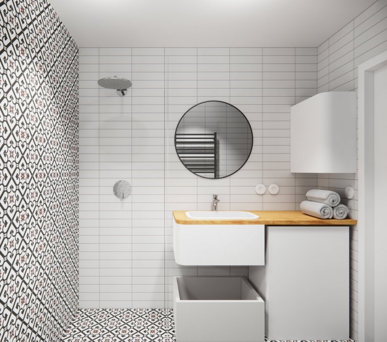 Byt s vnitřním oknem