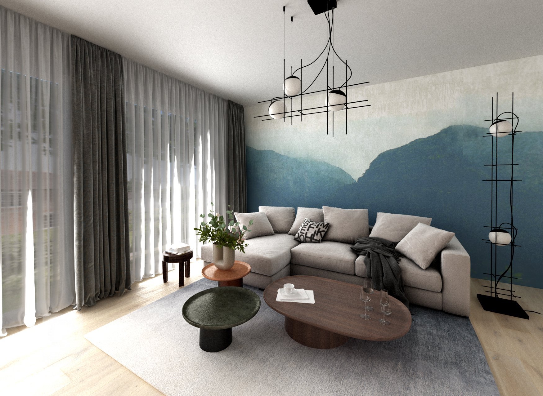 Jedná se o rekonstrukci bytu z padesátých let, jehož majitelé jsou příznivci klasičtějšího stylu a přírodních materiálů.&nbsp; Jinak se fantazii v návrhu meze…