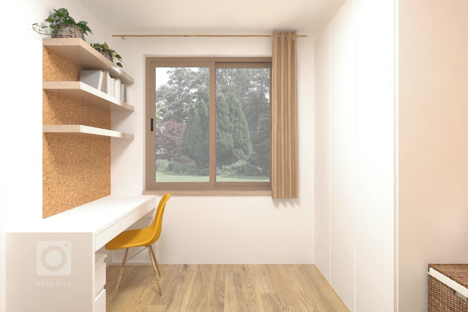 Dětský pokoj pro školačku má velmi malou plochu, proto bylo nutné při návrhu dbát na účelné využití prostoru. Zadáním majitelů bylo poskytnout školačce na malé…