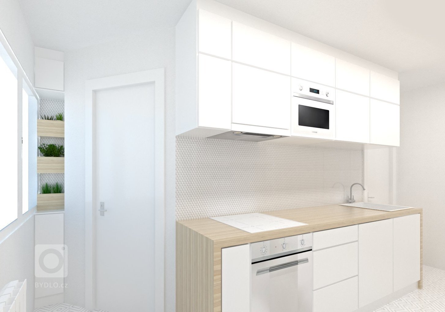 Původní bytové jádro v&nbsp;panelovém domě v&nbsp;Českých Budějovicích bylo nutné kompletně zrekonstruovat. Největší výzvou byla extrémně malá půdorysná plocha…