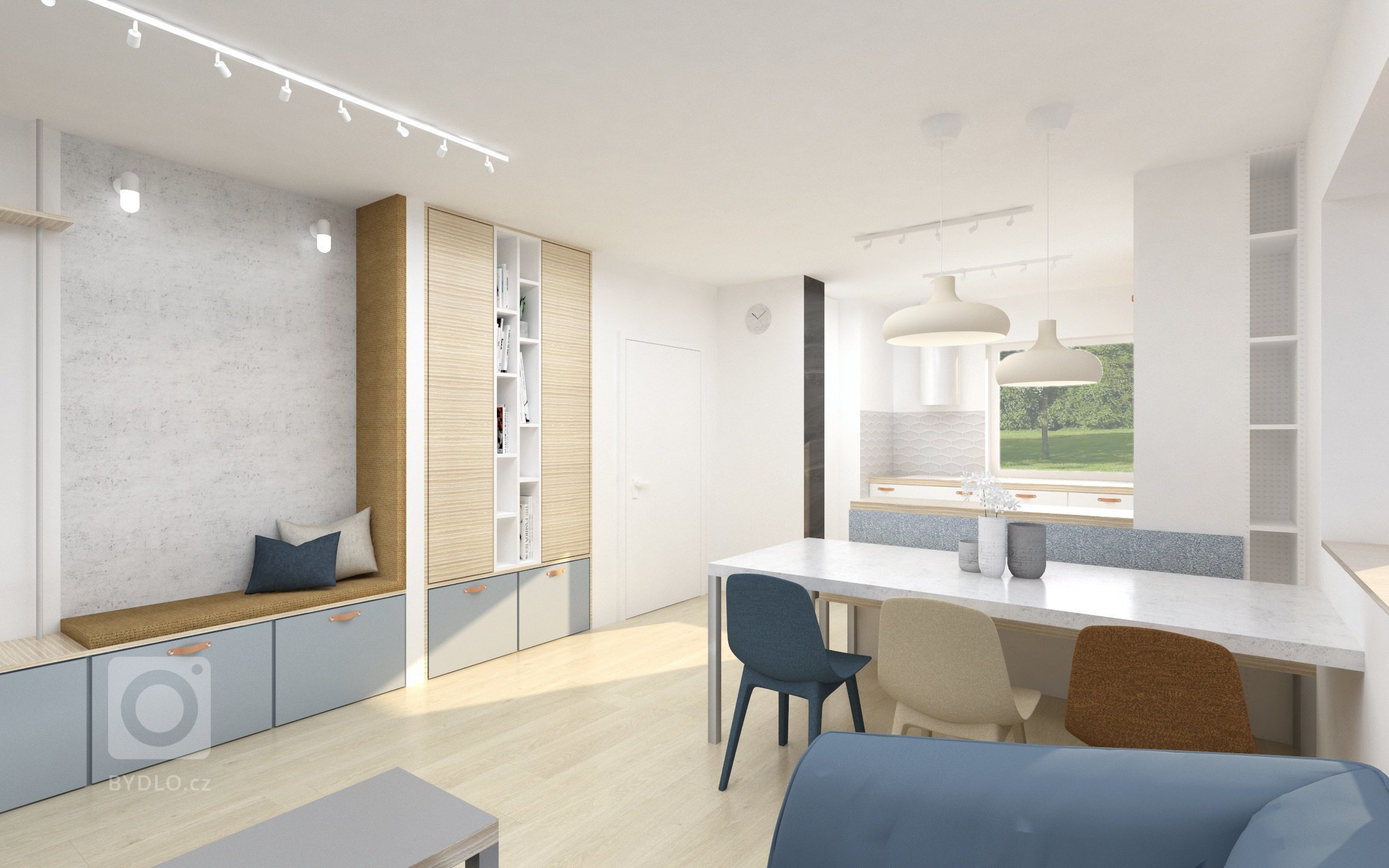 Uprostřed Vysočiny právě roste dům pro rodinu se třemi malými dětmi. Majitelé nás oslovili ještě před výstavbou, takže jsme mohli provádět drobné úpravy v&nbsp…