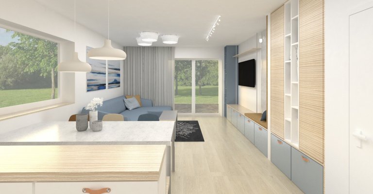 Uprostřed Vysočiny právě roste dům pro rodinu se třemi malými dětmi. Majitelé nás oslovili ještě před výstavbou, takže jsme mohli provádět drobné úpravy v&nbsp…