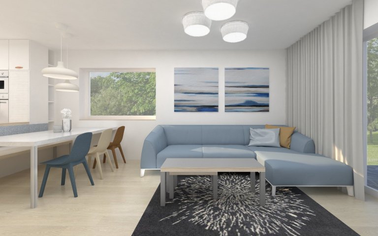 Uprostřed Vysočiny právě roste dům pro rodinu se třemi malými dětmi. Majitelé nás oslovili ještě před výstavbou, takže jsme mohli provádět drobné úpravy v&nbsp…