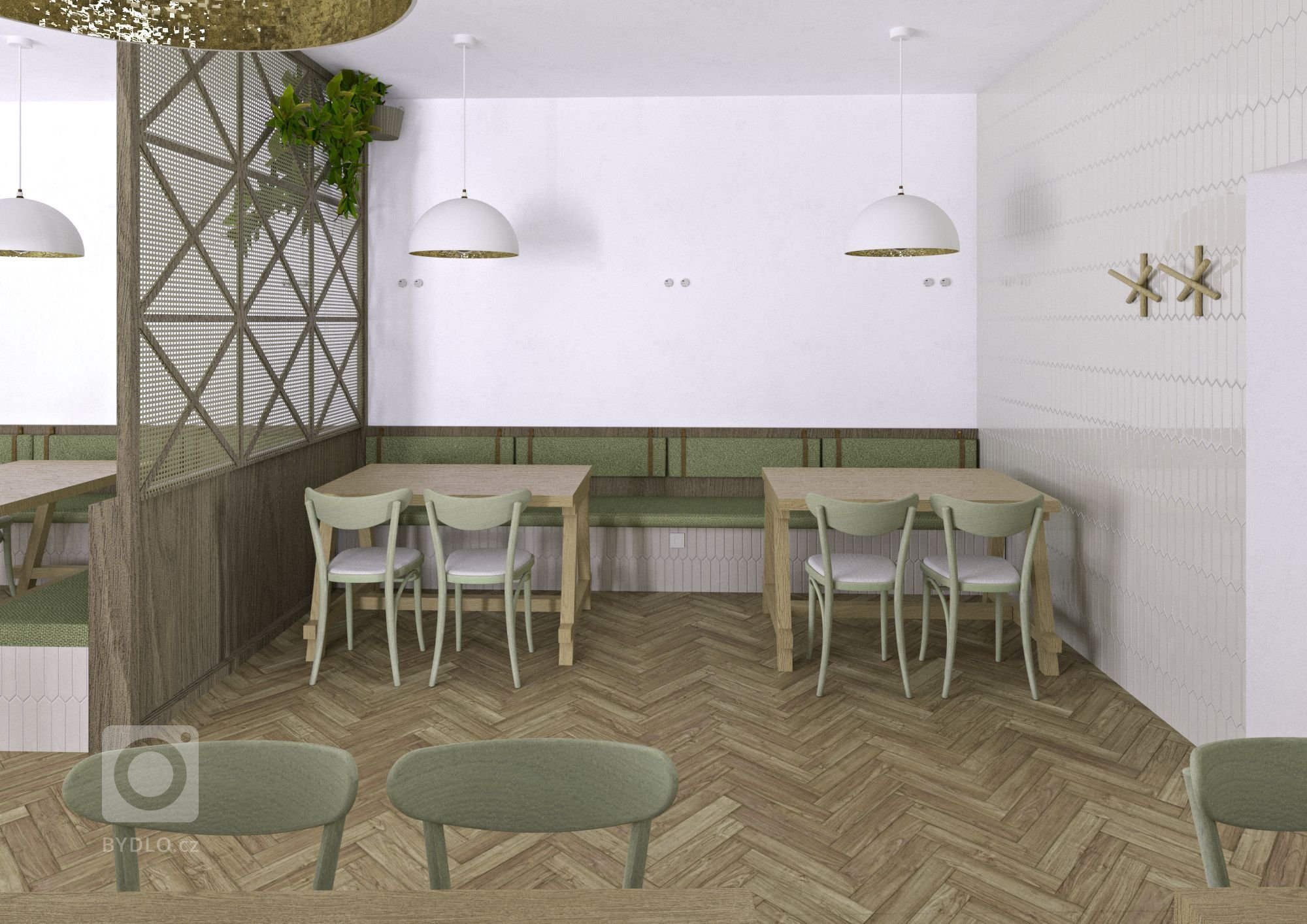 Rekonstrukce&nbsp;interiéru restaurace a kulturního domu v&nbsp;Dolním Dvořišti se nese v&nbsp;duchu klasické venkovské hospody. První podlaží slouží jako…