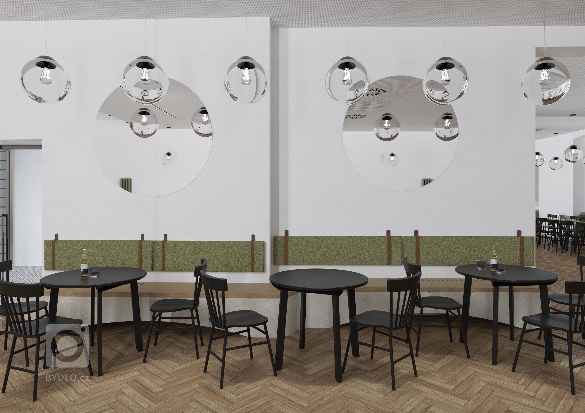 Rekonstrukce&nbsp;interiéru restaurace a kulturního domu v&nbsp;Dolním Dvořišti se nese v&nbsp;duchu klasické venkovské hospody. První podlaží slouží jako…