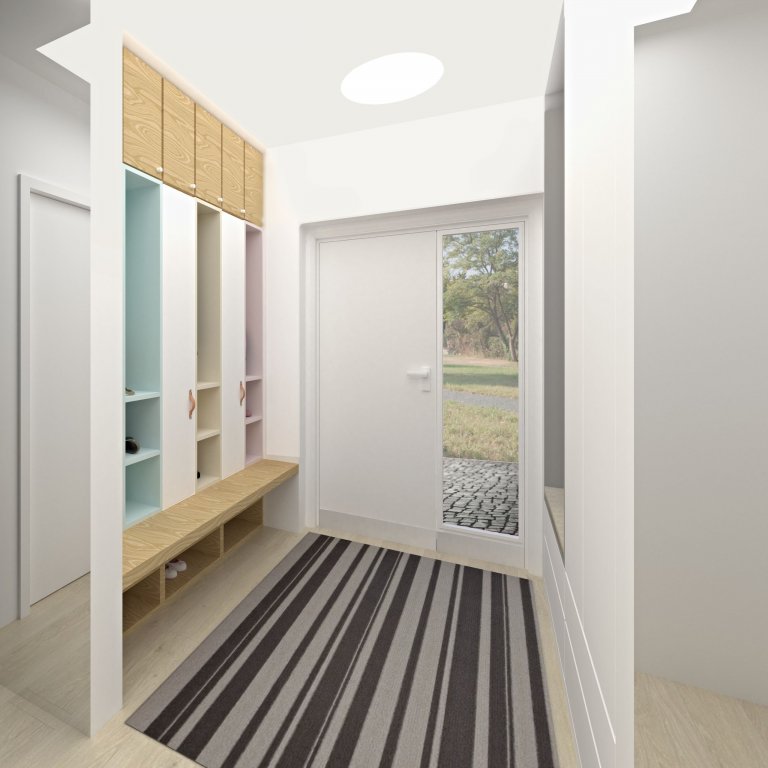 Uprostřed Vysočiny právě roste dům pro rodinu se třemi malými dětmi. Majitelé nás oslovili ještě před výstavbou, takže jsme mohli provádět drobné úpravy v&nbsp…