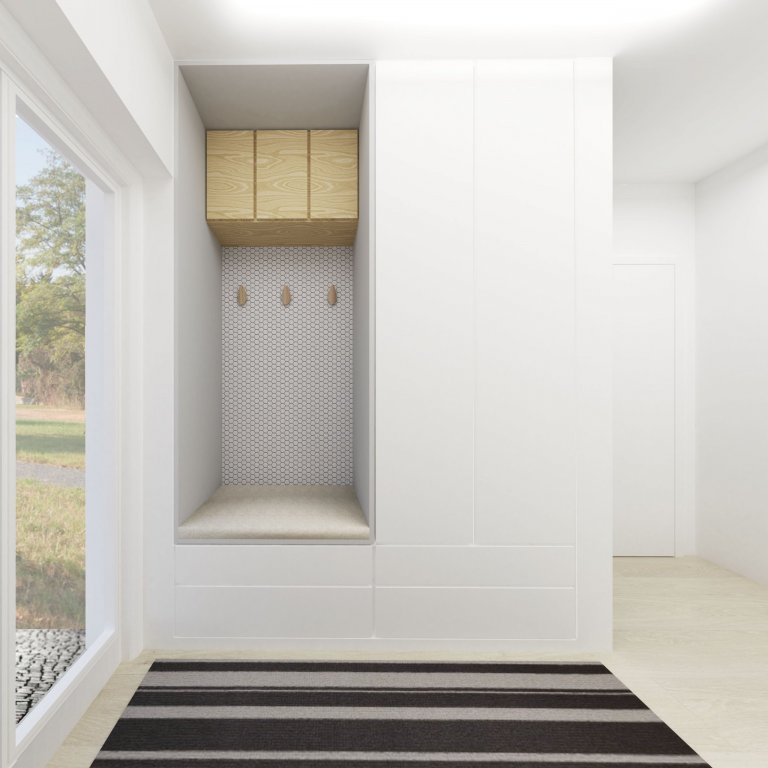 Uprostřed Vysočiny právě roste dům pro rodinu se třemi malými dětmi. Majitelé nás oslovili ještě před výstavbou, takže jsme mohli provádět drobné úpravy v&nbsp…