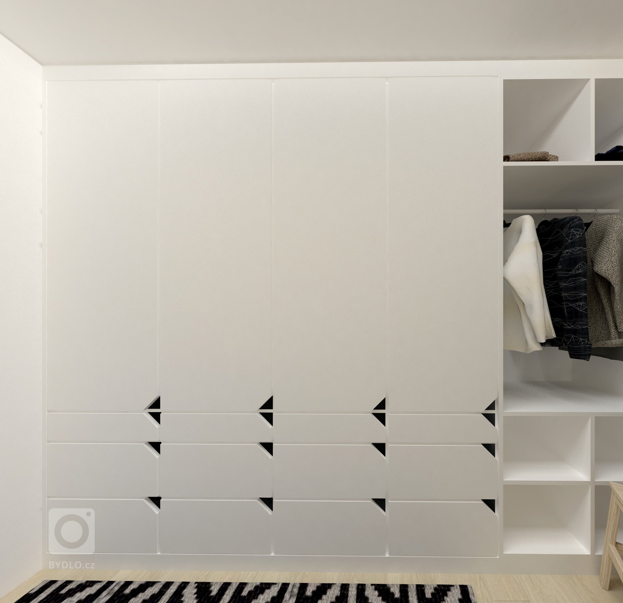 Uprostřed Vysočiny právě roste dům pro rodinu se třemi malými dětmi. Majitelé nás oslovili ještě před výstavbou, takže jsme mohli provádět drobné úpravy v&nbsp…