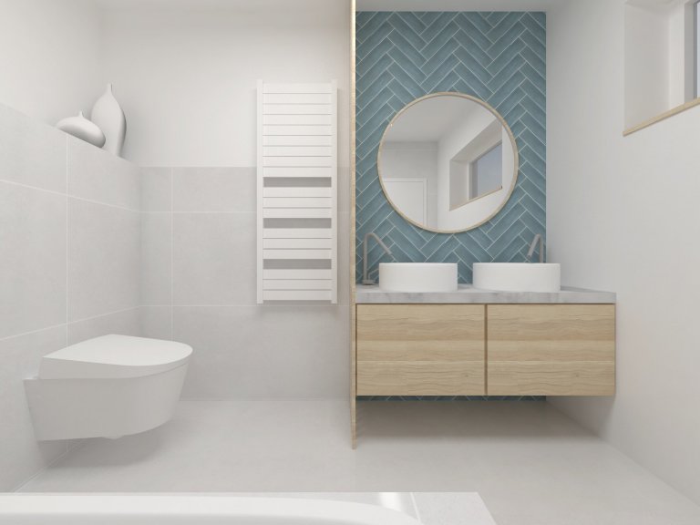 Uprostřed Vysočiny právě roste dům pro rodinu se třemi malými dětmi. Majitelé nás oslovili ještě před výstavbou, takže jsme mohli provádět drobné úpravy v&nbsp…