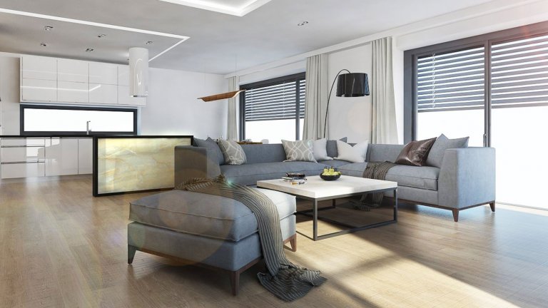 Obývací pokoj s onyxem