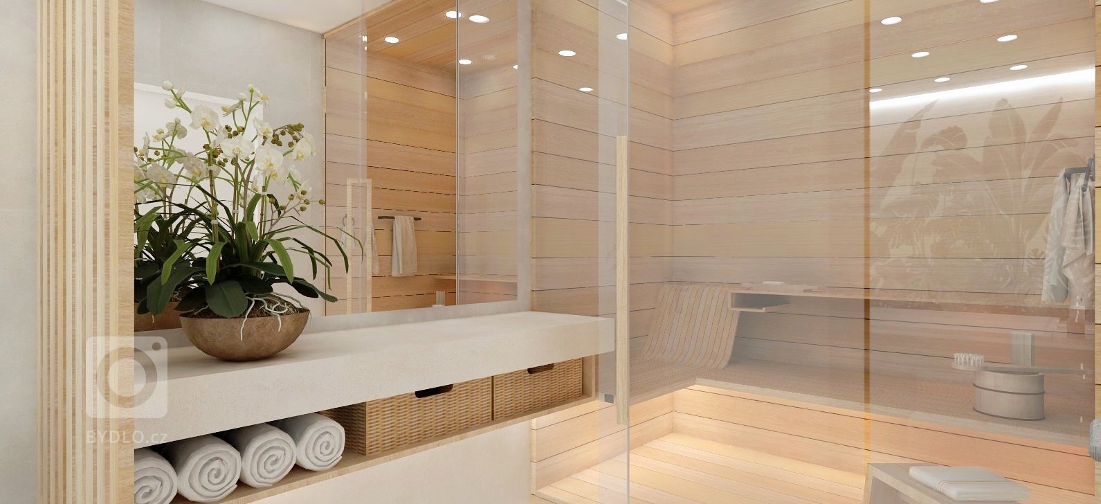 V rámci rekonstrukce rodinného domu jsme využili původní sklad k vytvoření harmonického a útulného prostoru pro odpočinek a relaxaci. Domácí wellness zahrnuje…