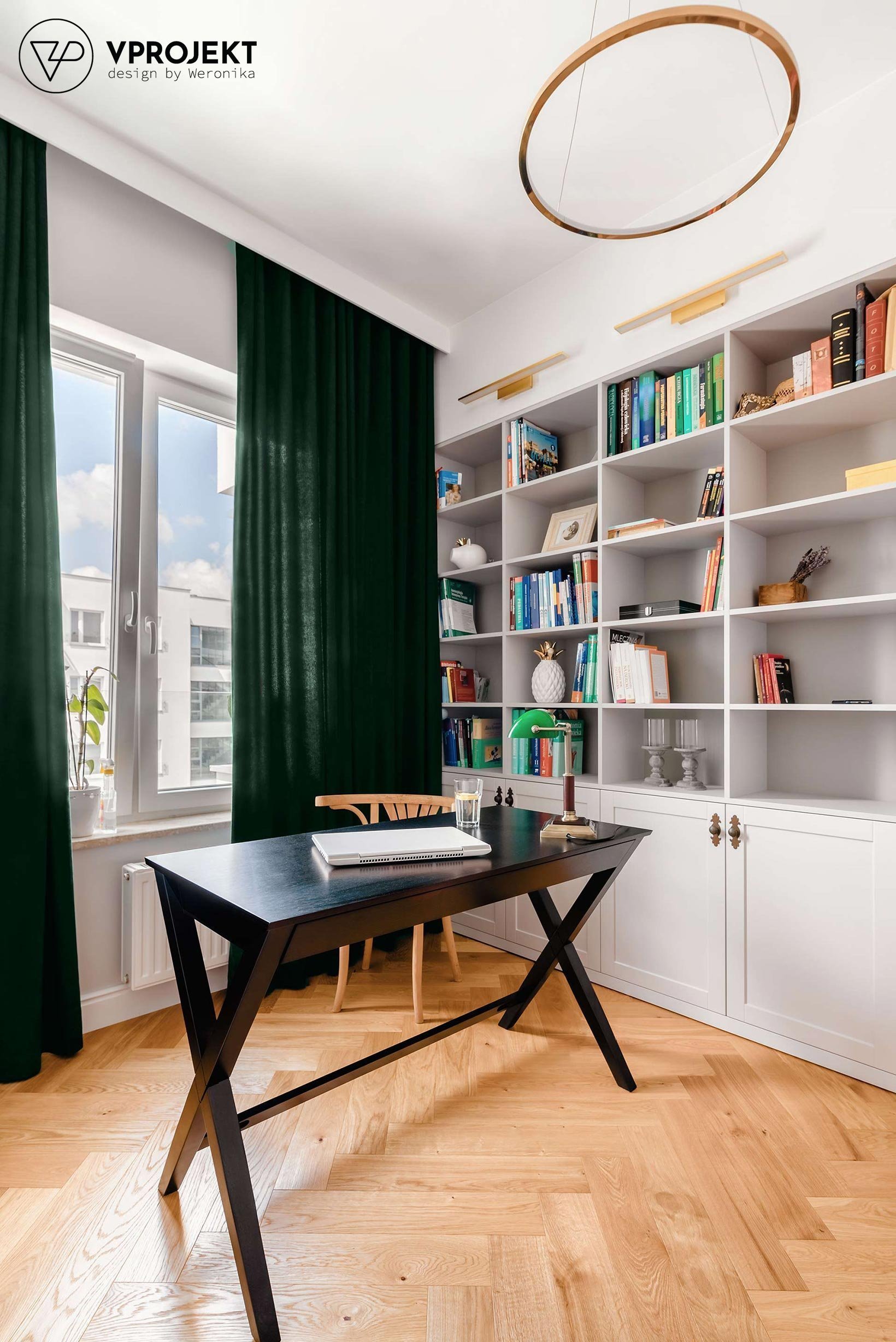 Barevný interiér s nádechem retro stylu