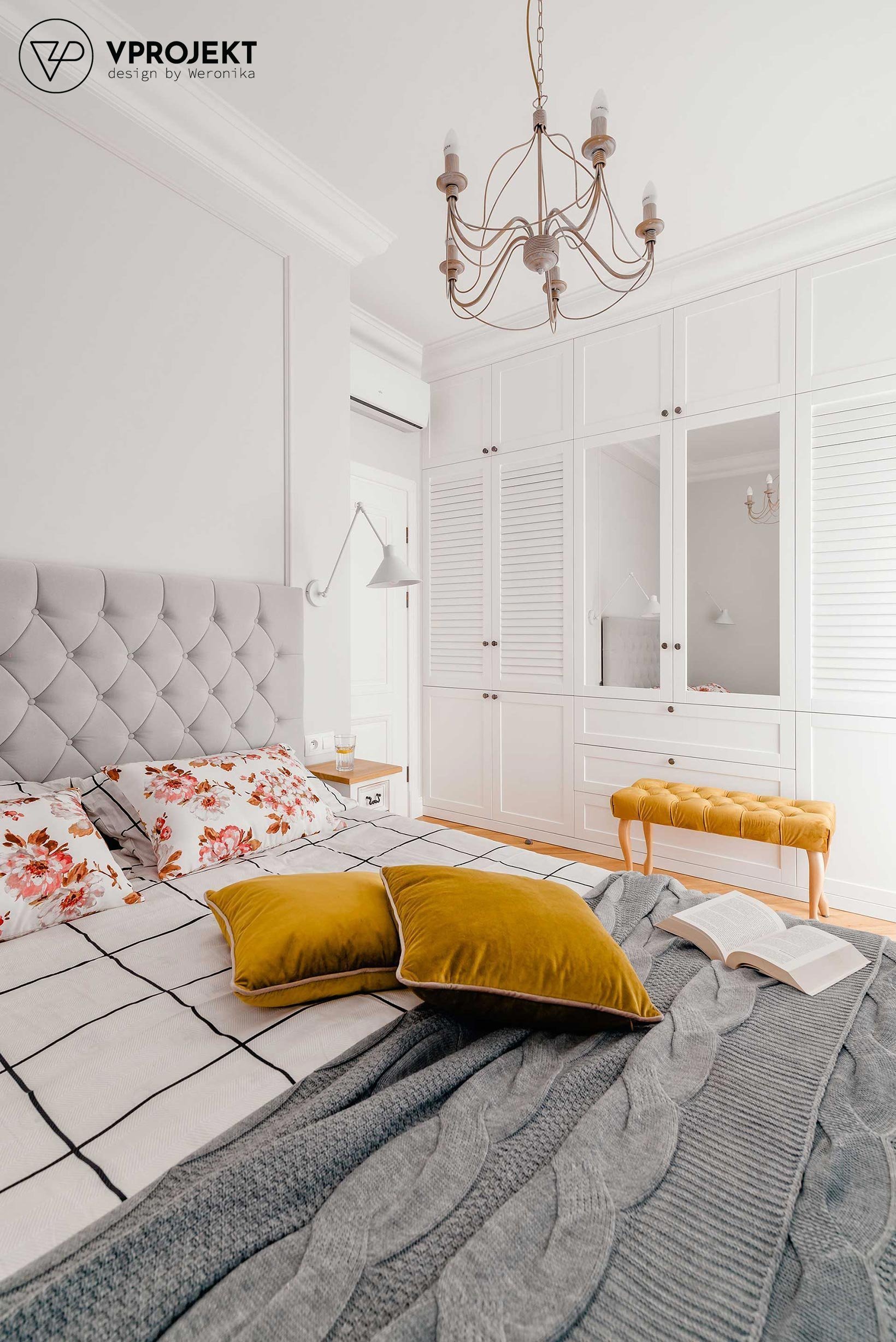 Barevný interiér s nádechem retro stylu