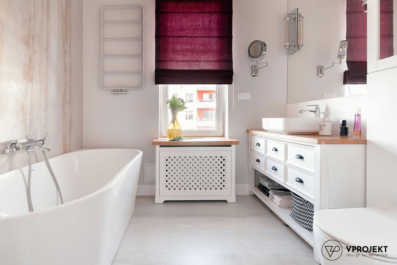 Barevný interiér s nádechem retro stylu