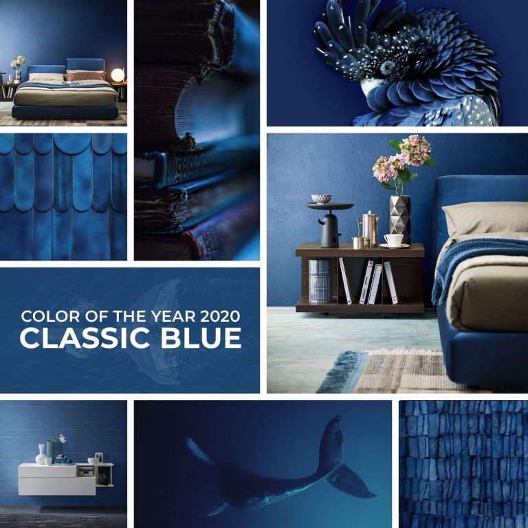 Barvou roku 2020 - classic blue