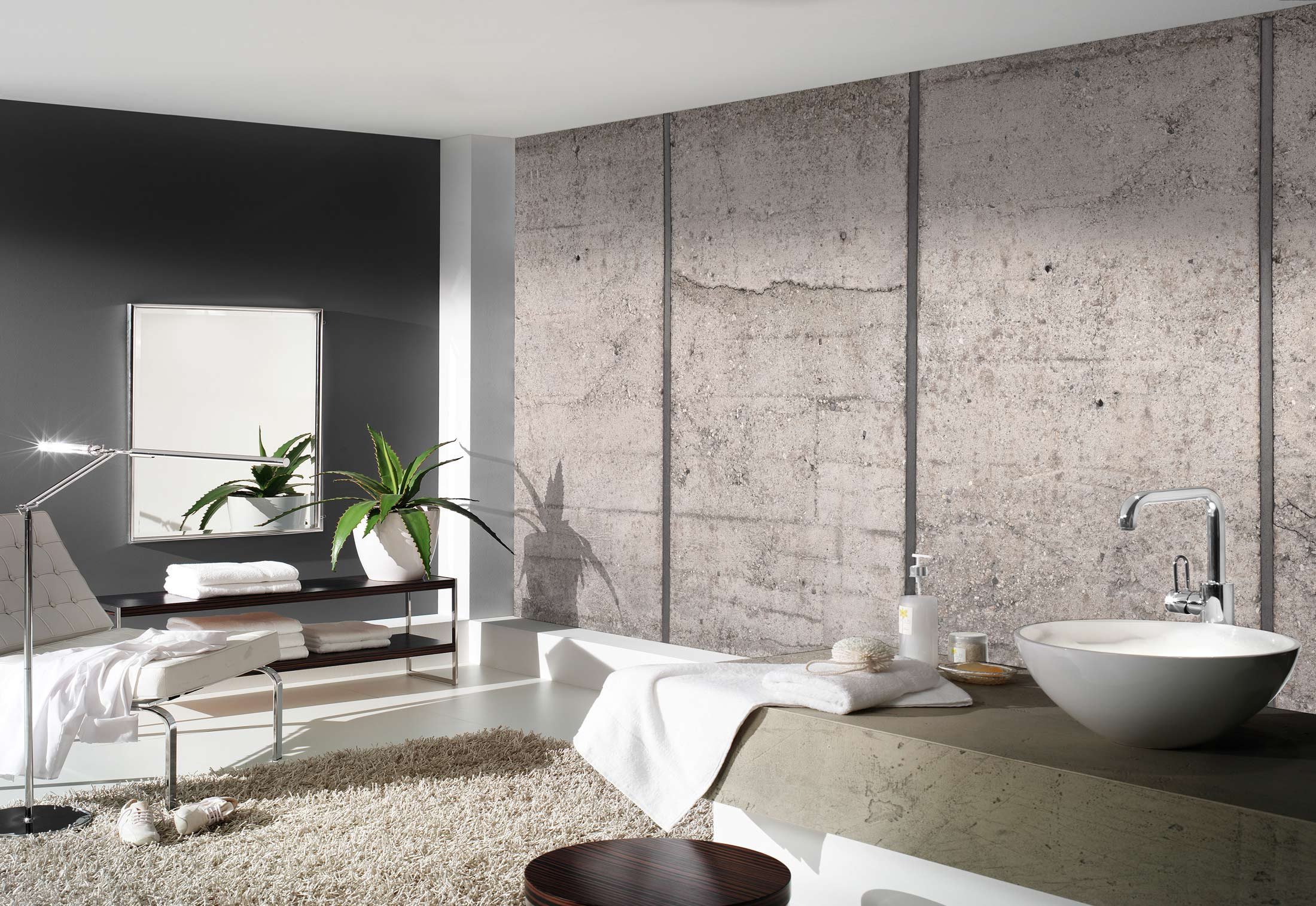 Beton je jedním z nejvíc trendy materiálů současnosti!