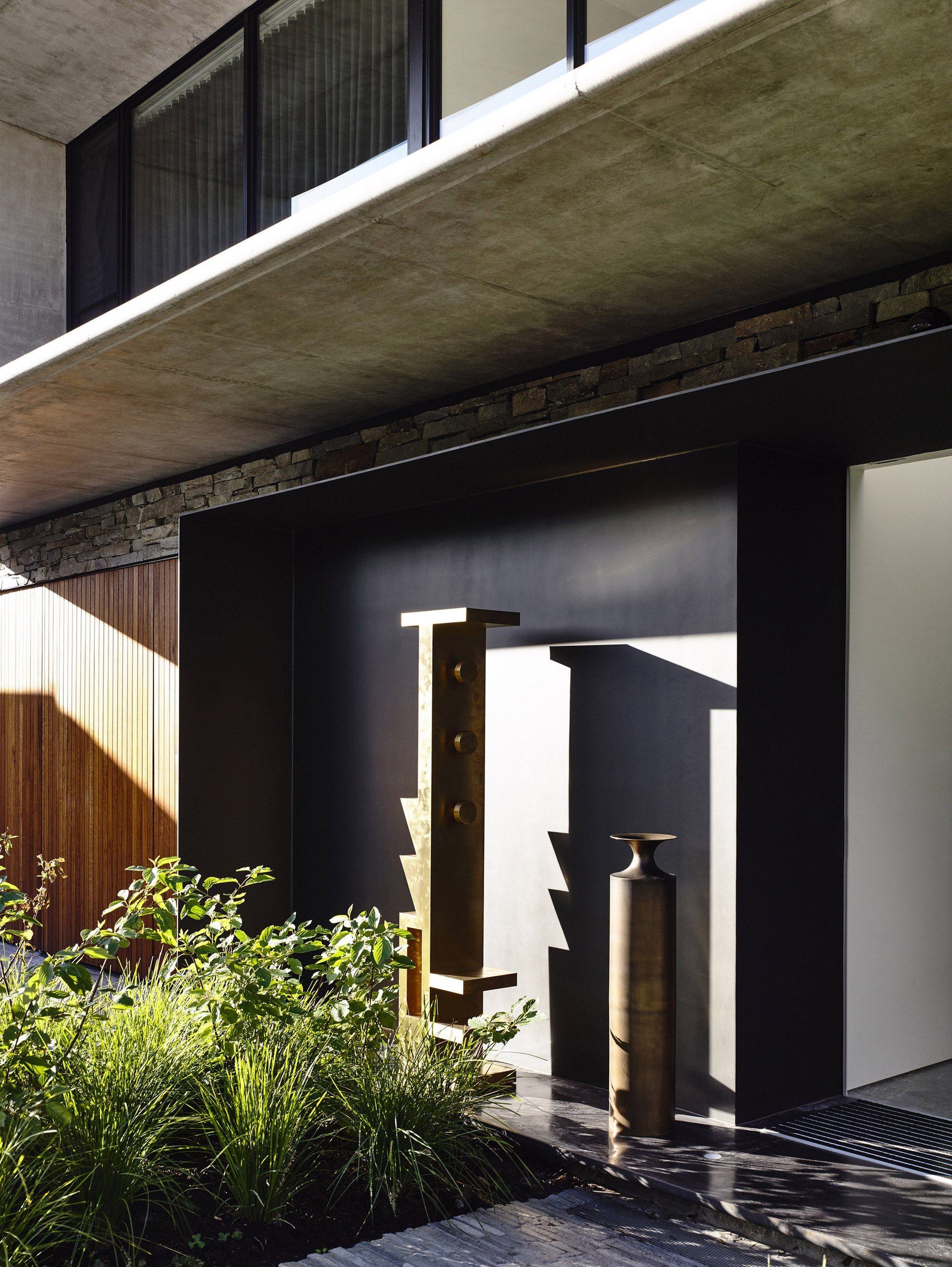 Betonový dům v Melbourne