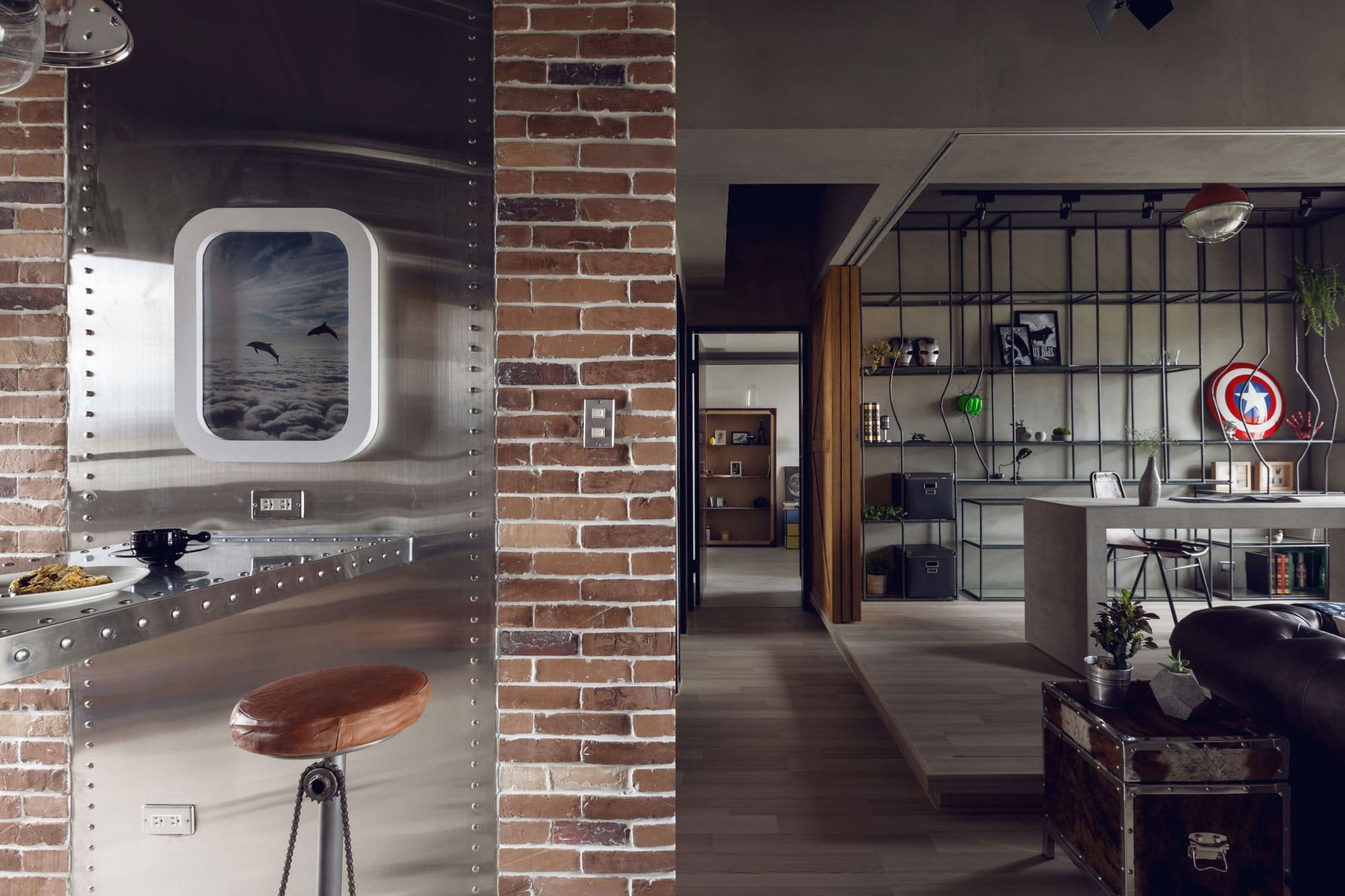 Bydlení fanouška Avengers